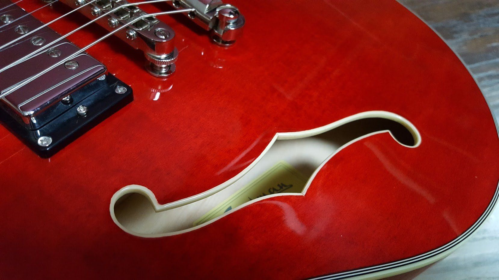 Eastman T486 Red, Electric Guitar for sale at Richards Guitars.