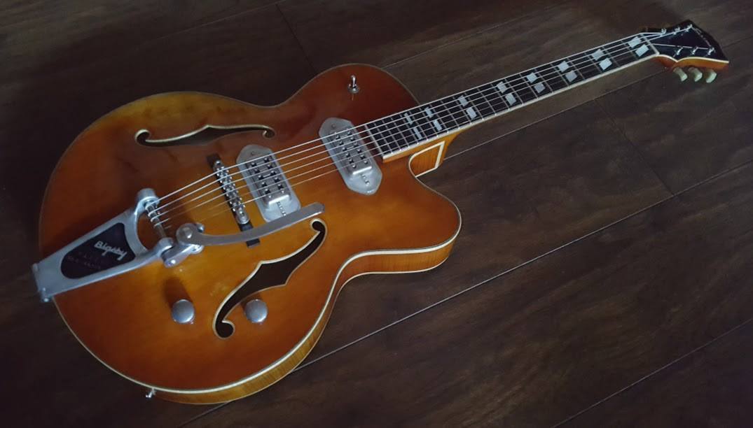 Eastman T58/V Amber, Electric Guitar for sale at Richards Guitars.