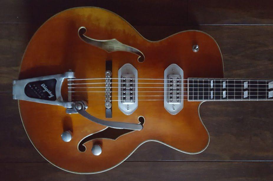 Eastman T58/V Amber, Electric Guitar for sale at Richards Guitars.