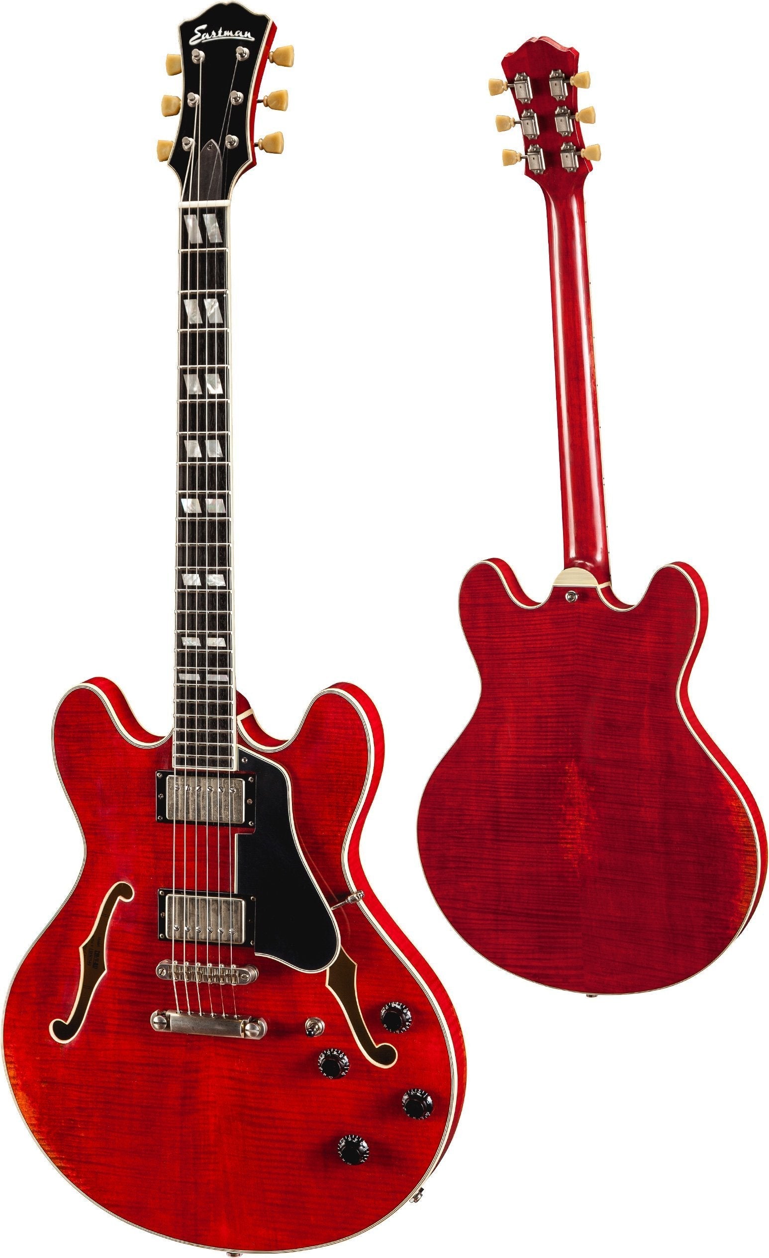 Eastman T59/v Red, Electric Guitar for sale at Richards Guitars.