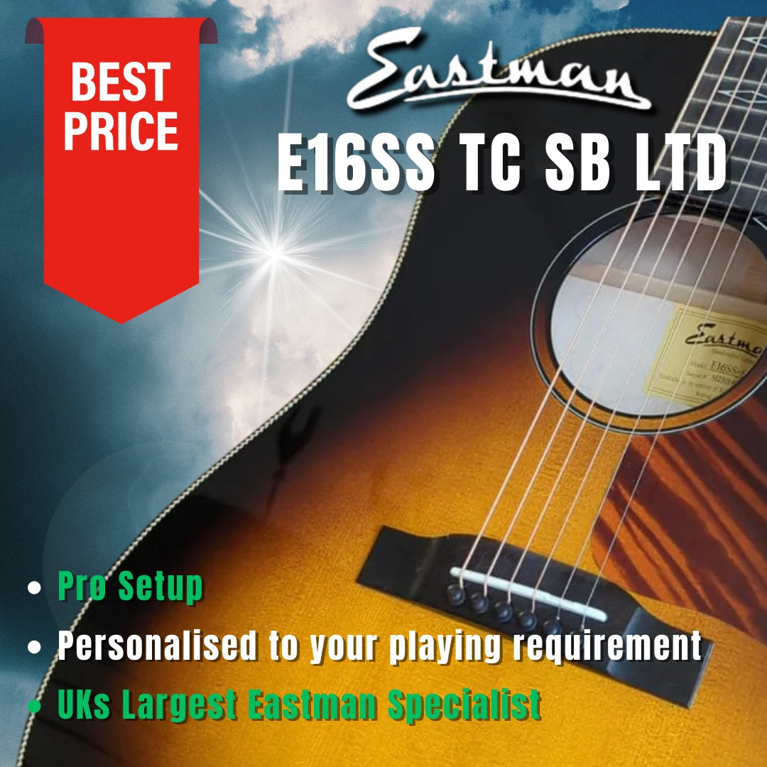 Eastman E16SS-TC-LTD - SB Sunburst (INCREDIBLY LIMITED), Acoustic Guitar for sale at Richards Guitars.