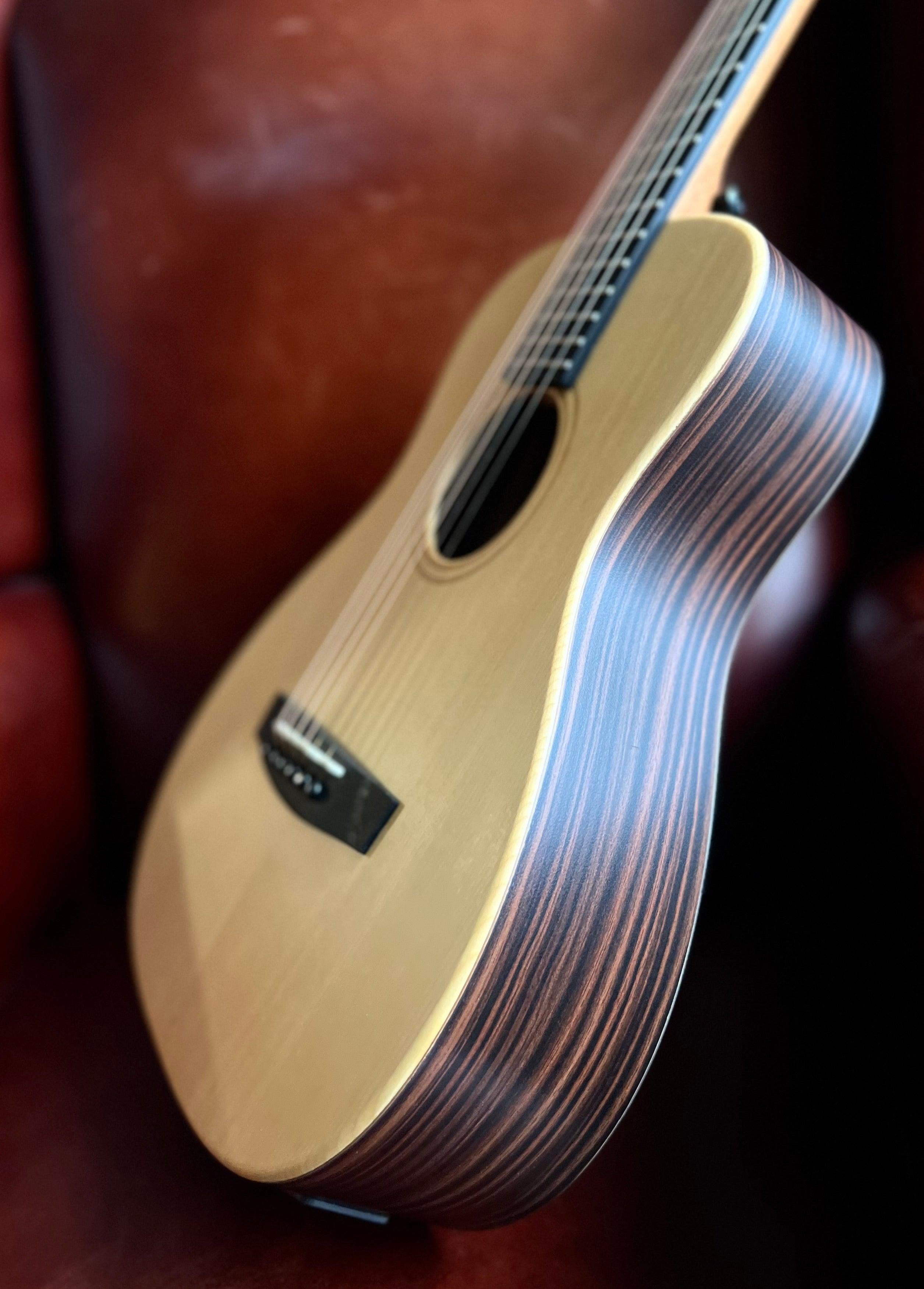 Enya EBX1 Pro EQ Spruce 1/2 Size 34" Electro Acoustic Travel / Childrens Guitar, Electro Acoustic Guitar for sale at Richards Guitars.