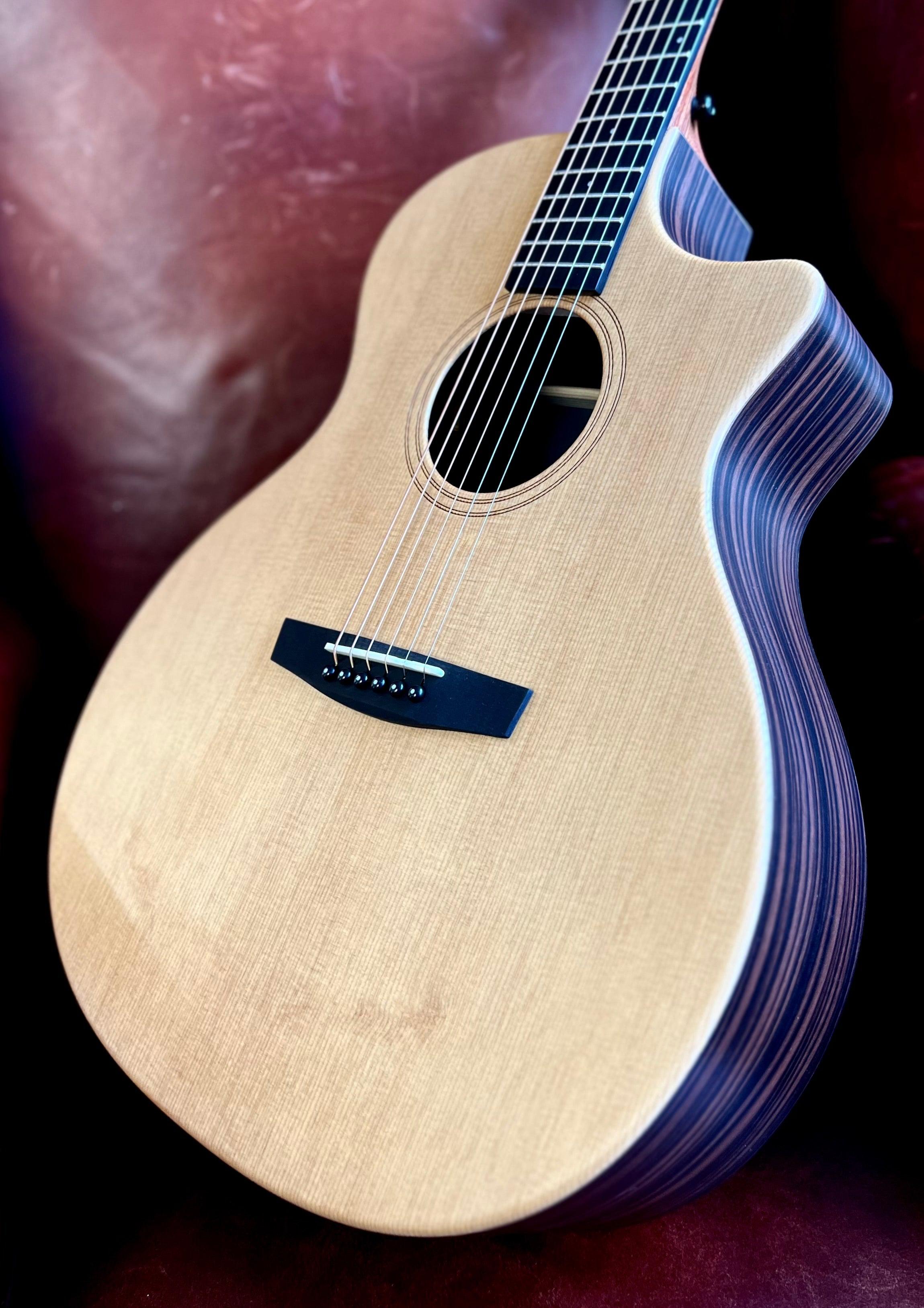 Enya EGA-X1 Pro/EQ Natural Electro-Acoustic Guitar 41", Electro Acoustic Guitar for sale at Richards Guitars.