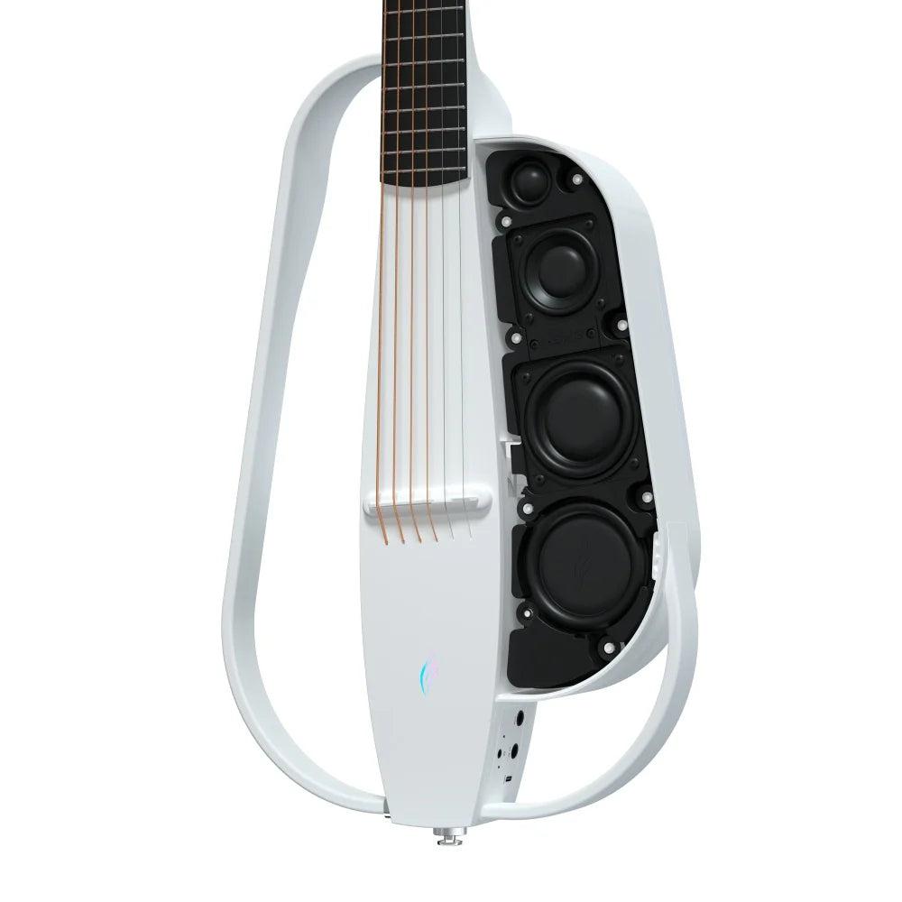 Enya NEXG® 2 White, Electro Nylon Strung Guitar for sale at Richards Guitars.