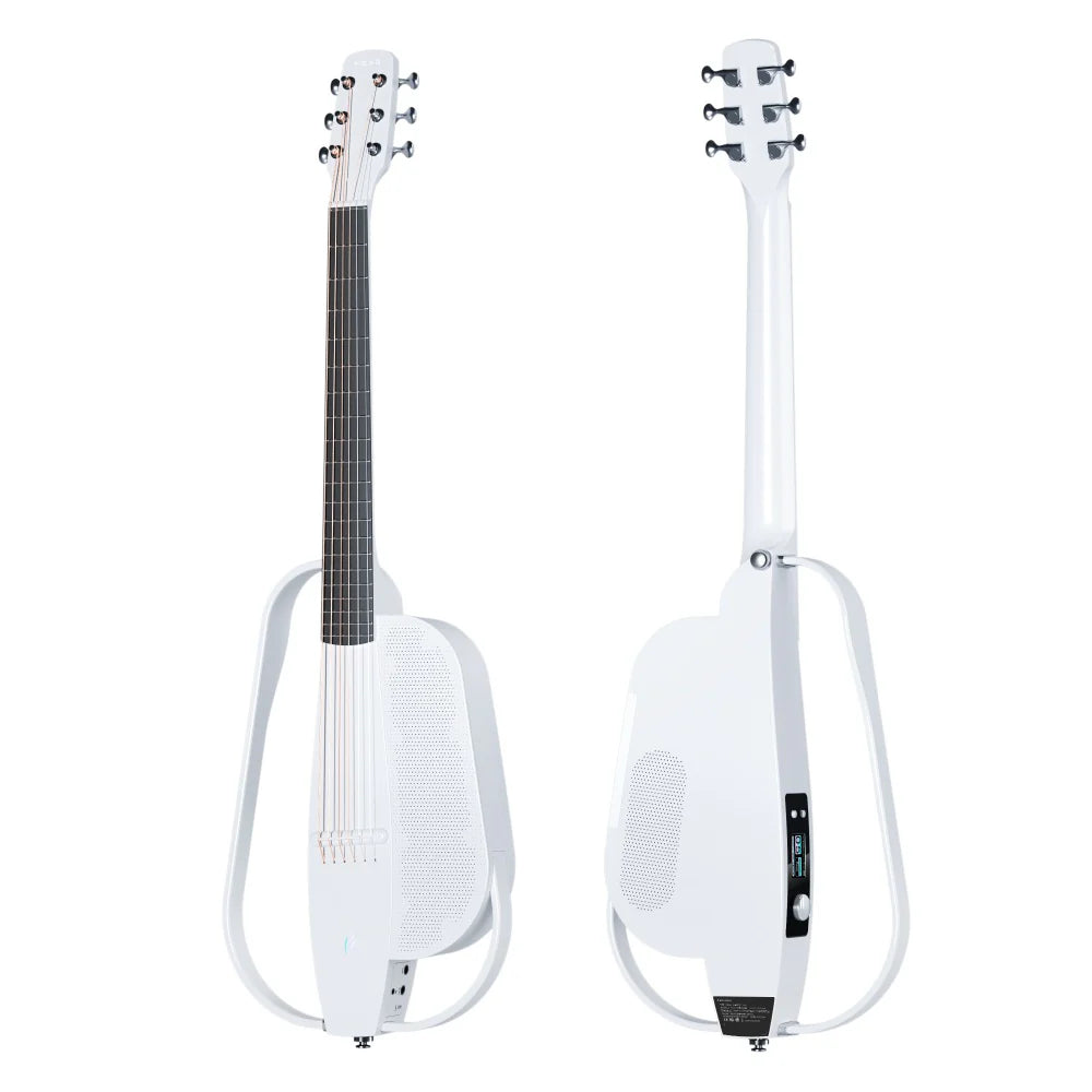 Enya NEXG® 2 White, Electro Nylon Strung Guitar for sale at Richards Guitars.