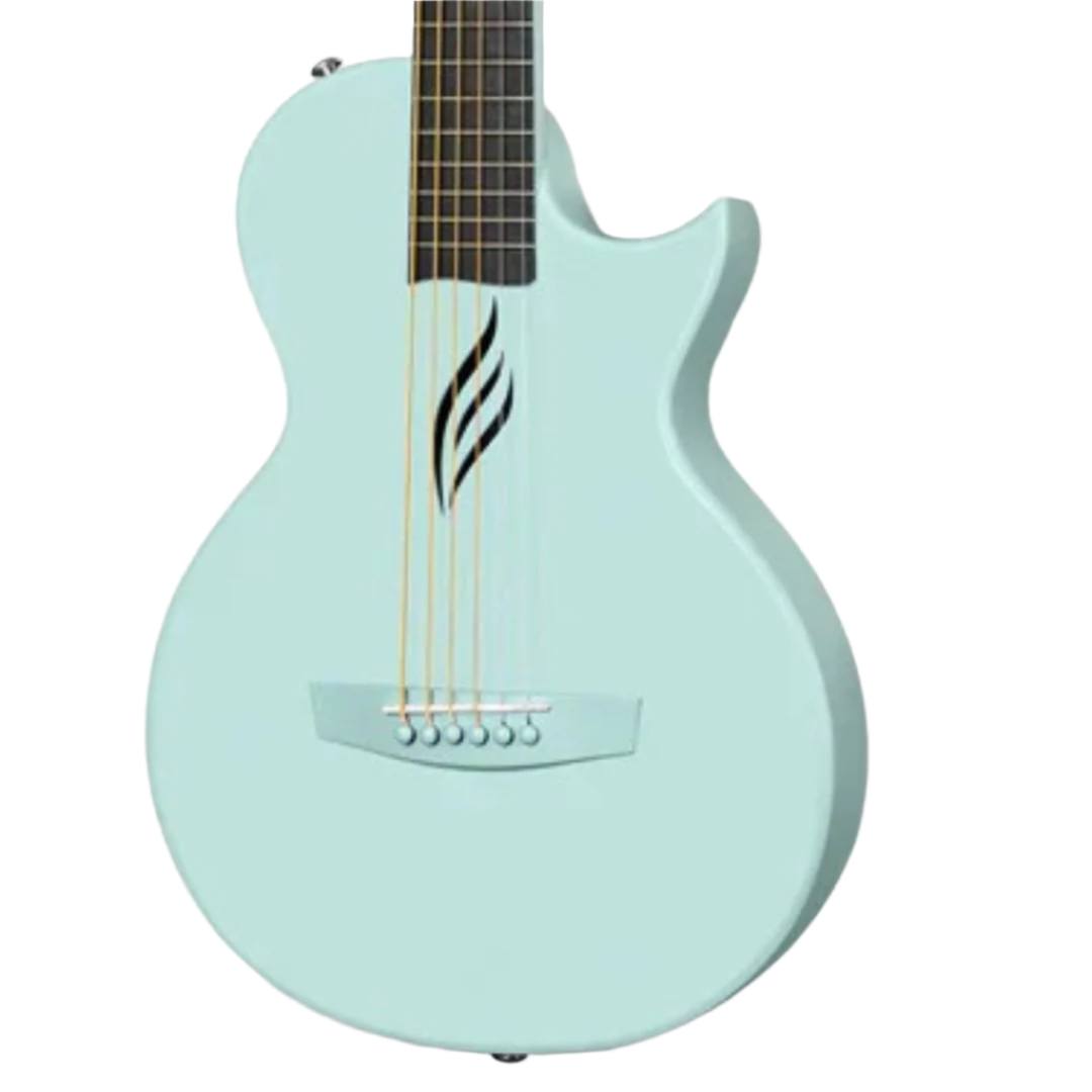 Enya Nova GO SP1-BL Blue Nova Go Carbo fibre electro guitar with Bluetooth, Electro Acoustic Guitar for sale at Richards Guitars.