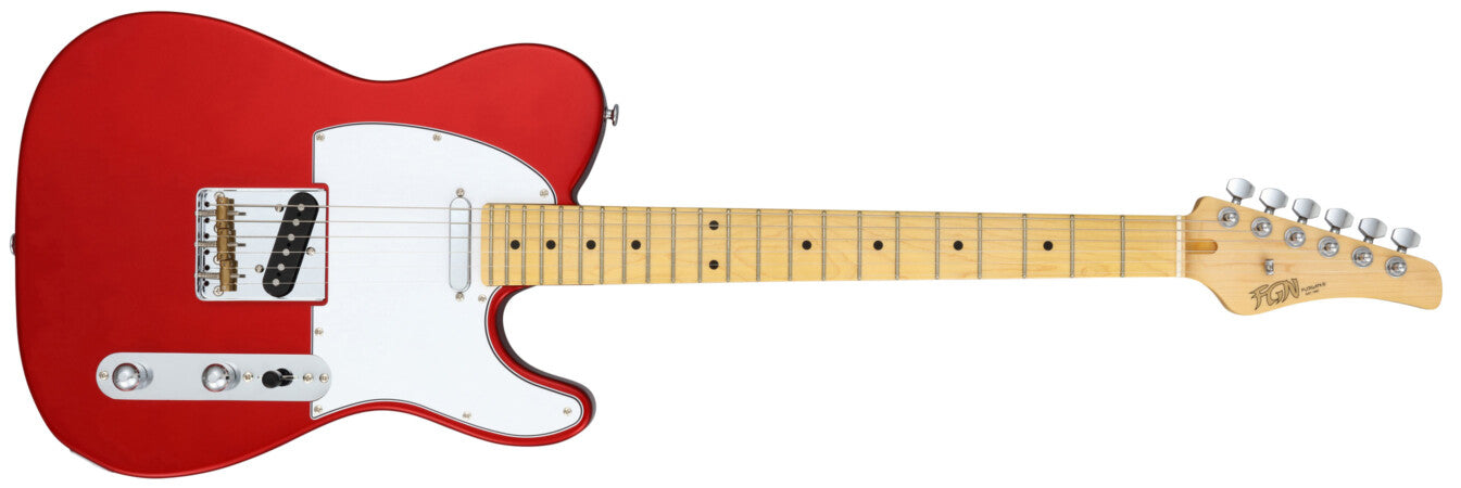 FGN Boundary BTL-M Candy Apple Red, Electric Guitar for sale at Richards Guitars.