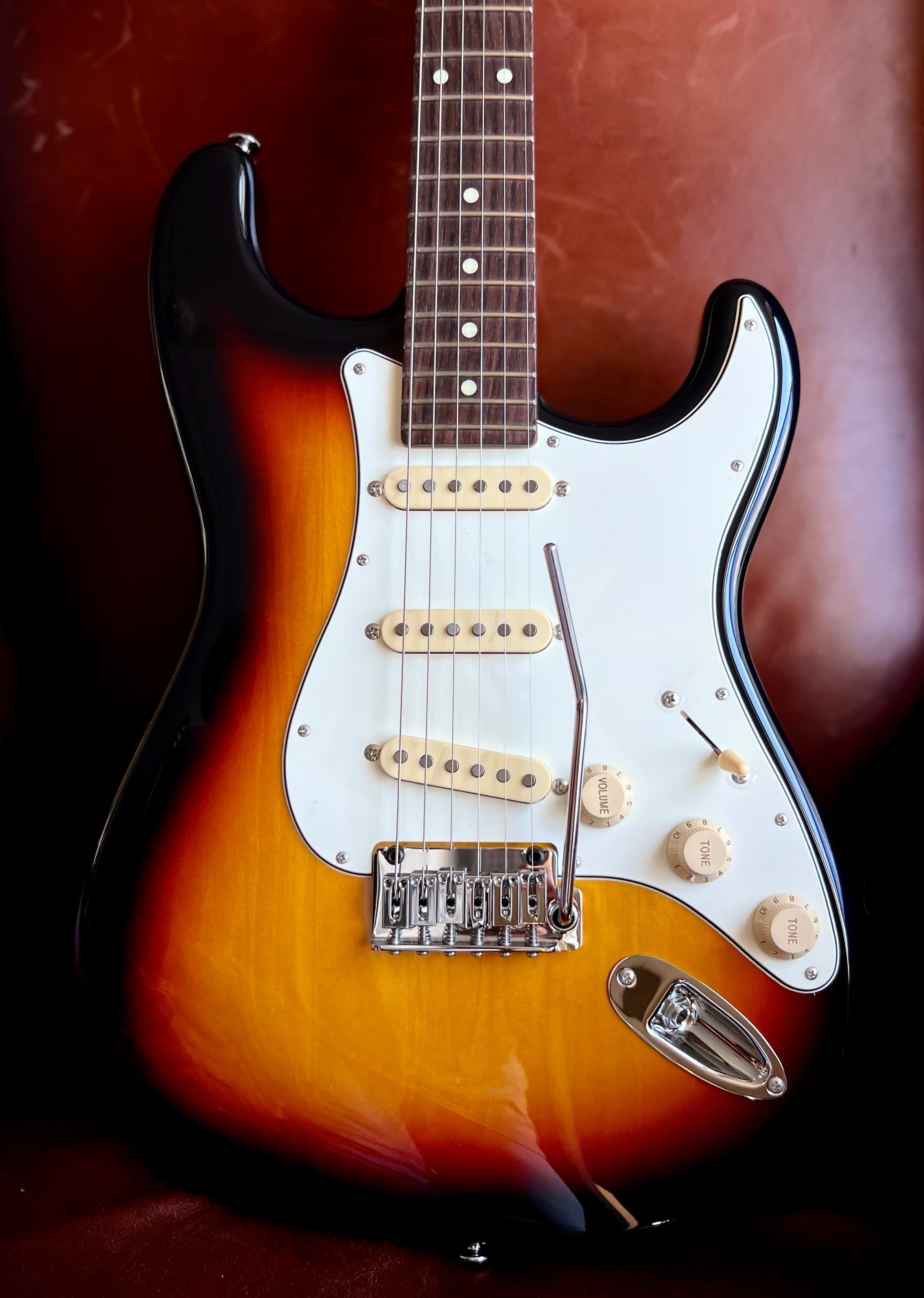 FGN Guitars Boundary BST 3-Tone Sunburst, Electric Guitar for sale at Richards Guitars.