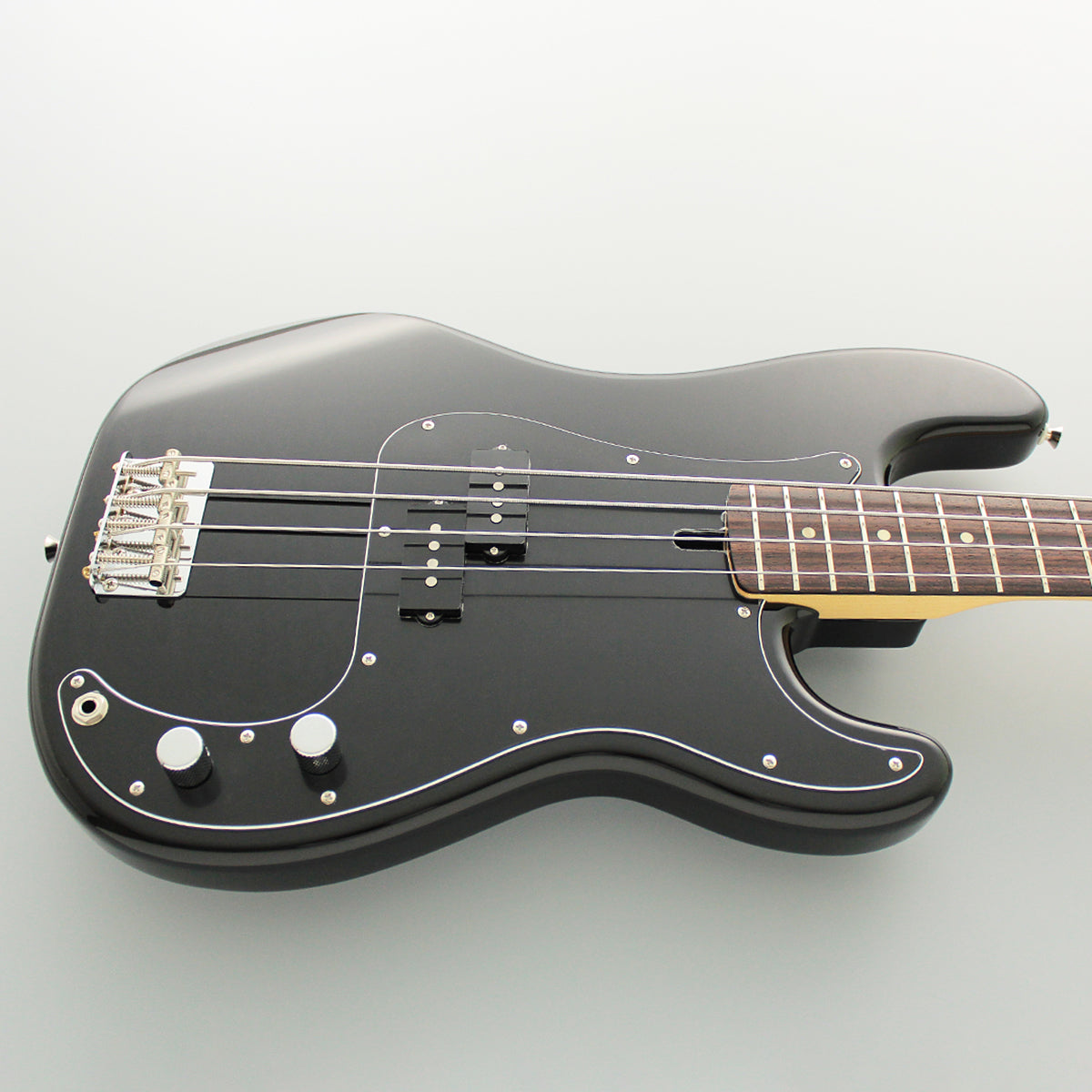 FGN Guitars Neoclassic PB 100R Alder Black, Bass Guitar for sale at Richards Guitars.