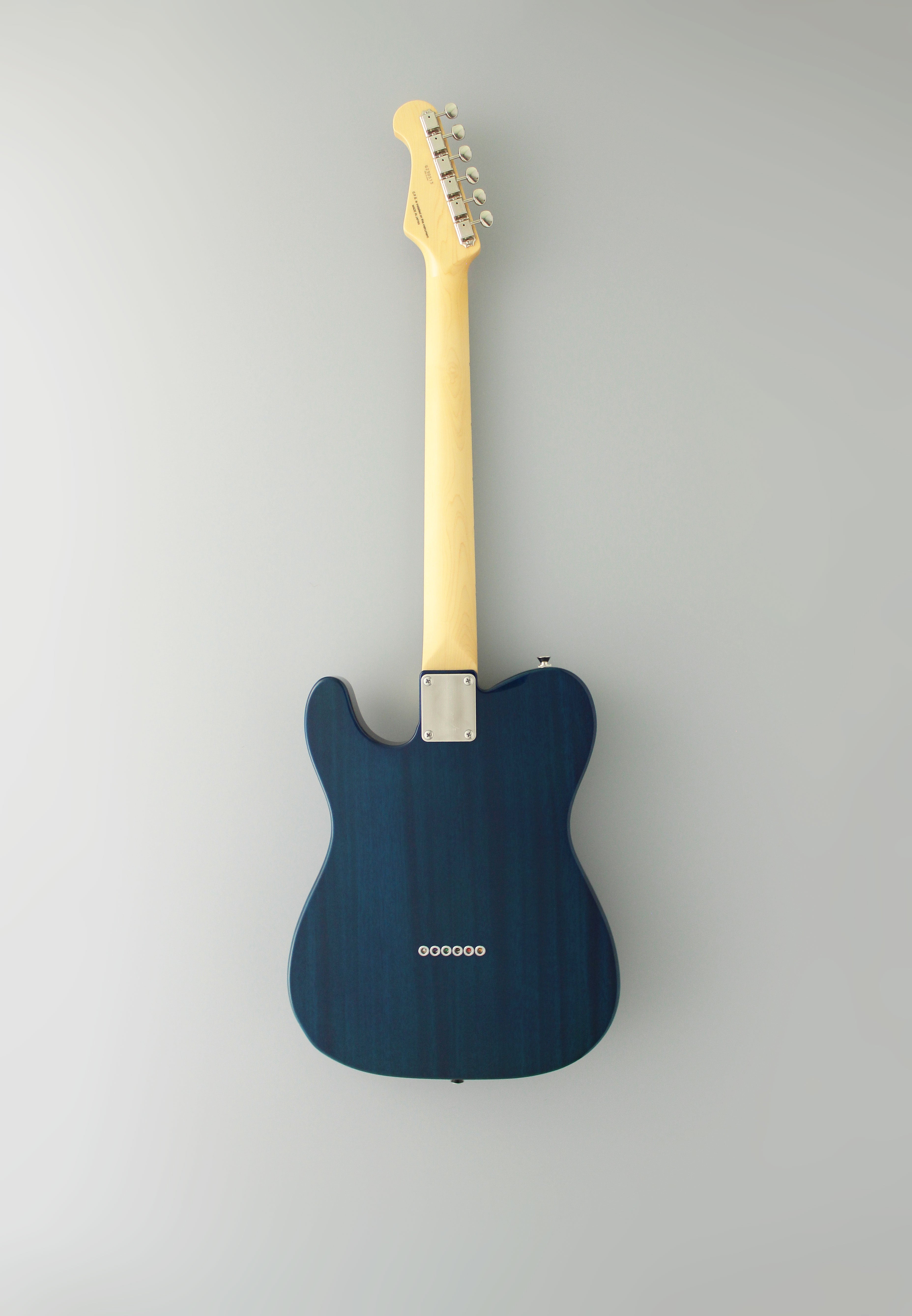 FGN Guitars Neoclassic TE 110M Mahogany Thinline HSTrans Blue, Electric Guitar for sale at Richards Guitars.