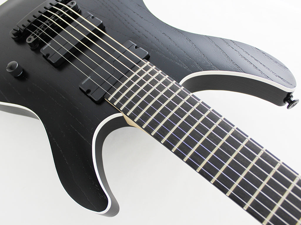 FGN J Standard Mythic JMY72ASHE Open Pore Black With Gig Bag, Electric Guitar for sale at Richards Guitars.