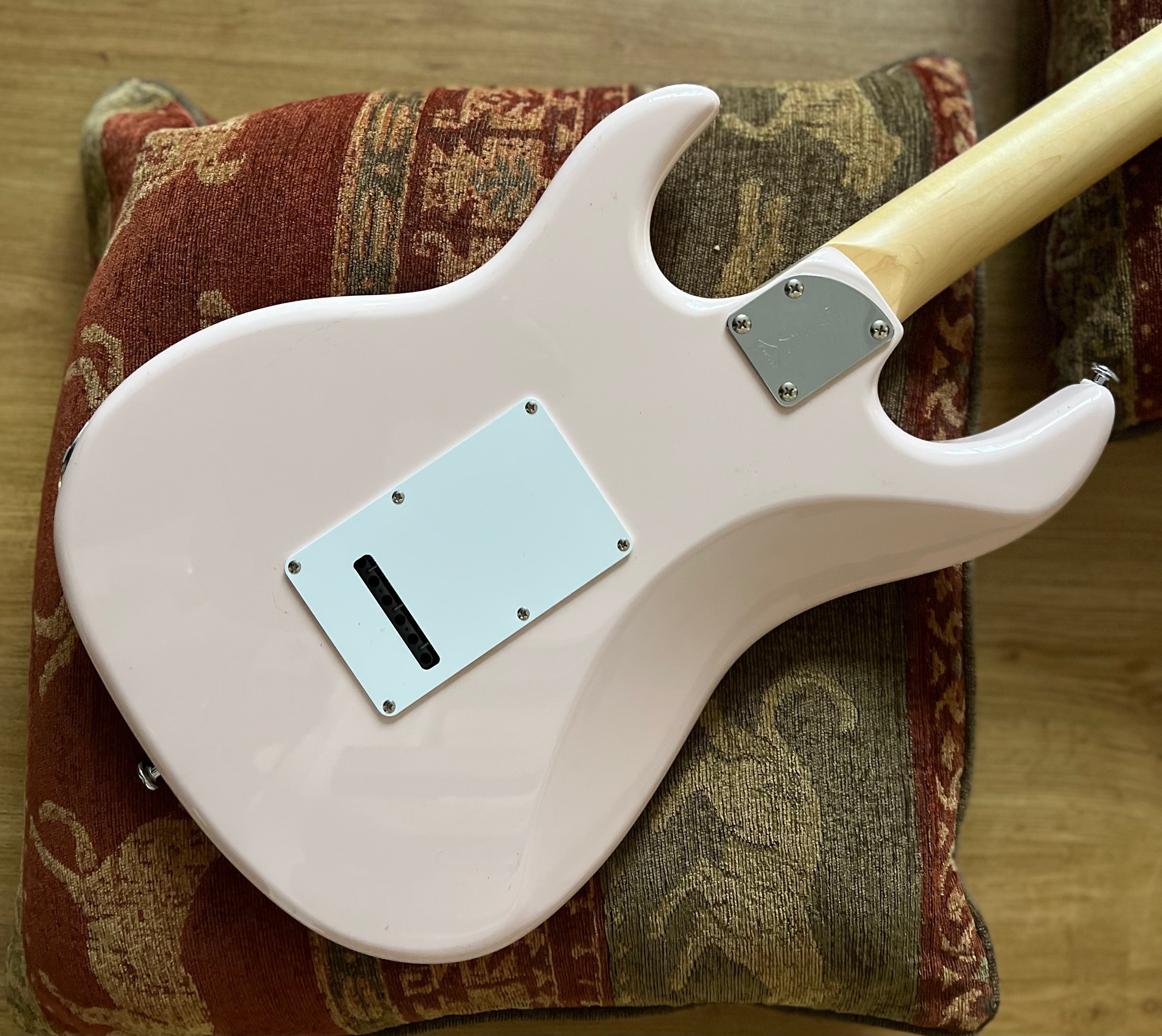 FGN J Standard Odyssey JOS2TDM, Shell Pink With Gig Bag, Electric Guitar for sale at Richards Guitars.