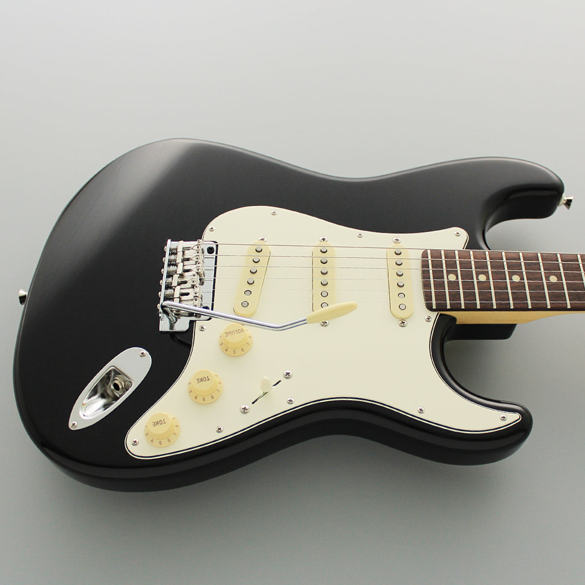 FGN Neoclassic NST200RAL (Alder Black), Electric Guitar for sale at Richards Guitars.