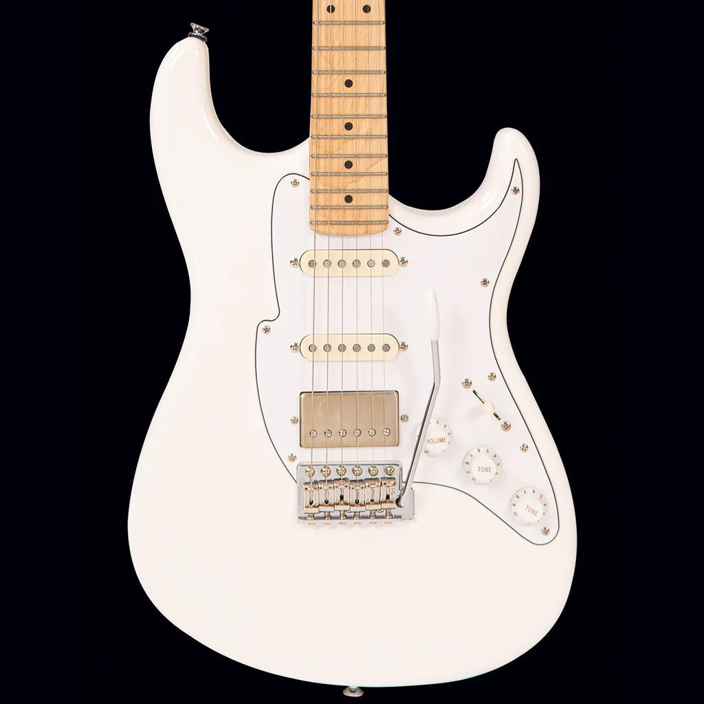 FRET KING CORONA CLASSIC GUITAR - ARCTIC WHITE (Includes Our £85 Pro Setup Free), Electric Guitar for sale at Richards Guitars.