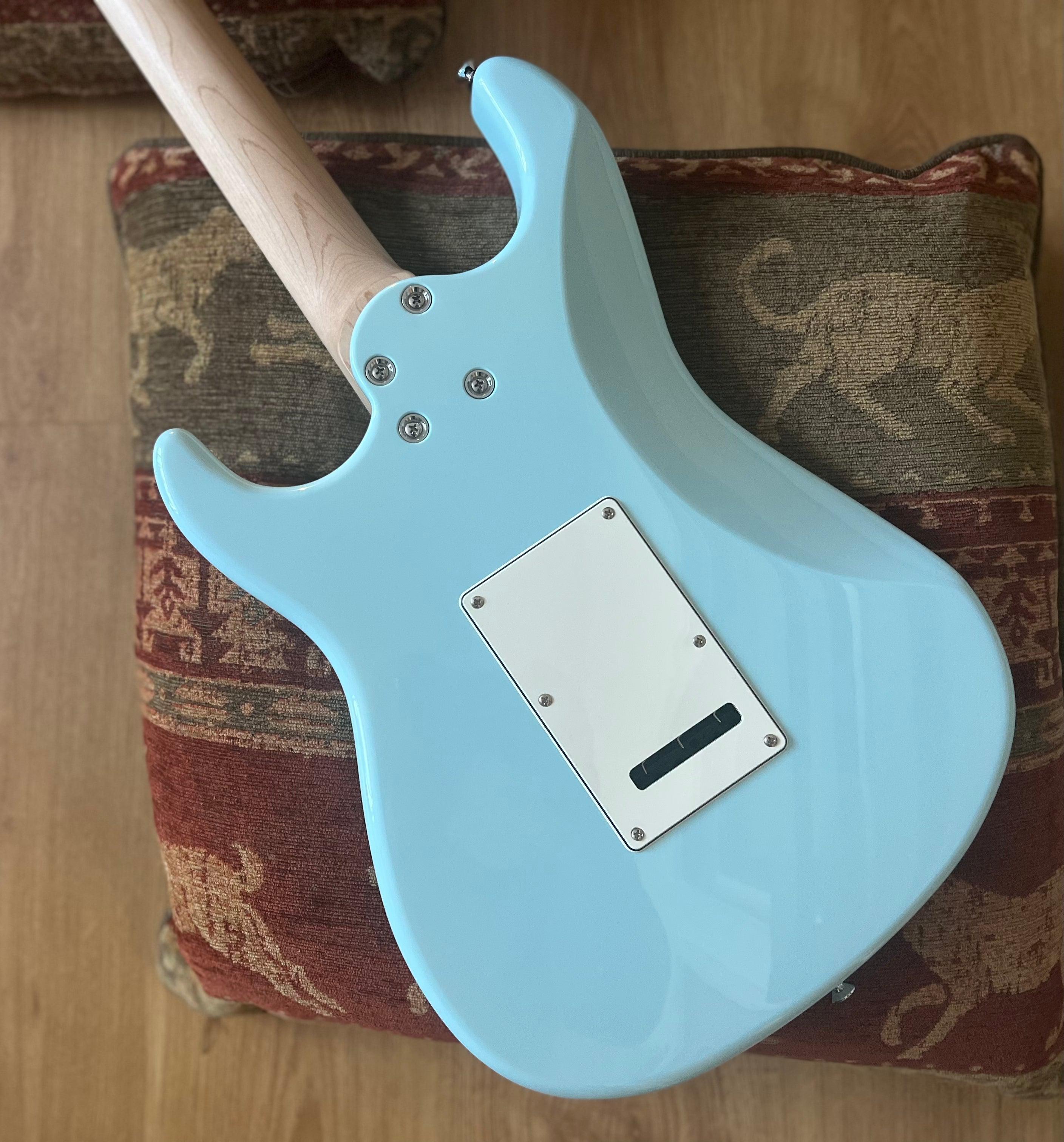 FRET KING CORONA CLASSIC GUITAR - LAGUNA BLUE (Includes Our £85 Pro Setup Free), Electric Guitar for sale at Richards Guitars.