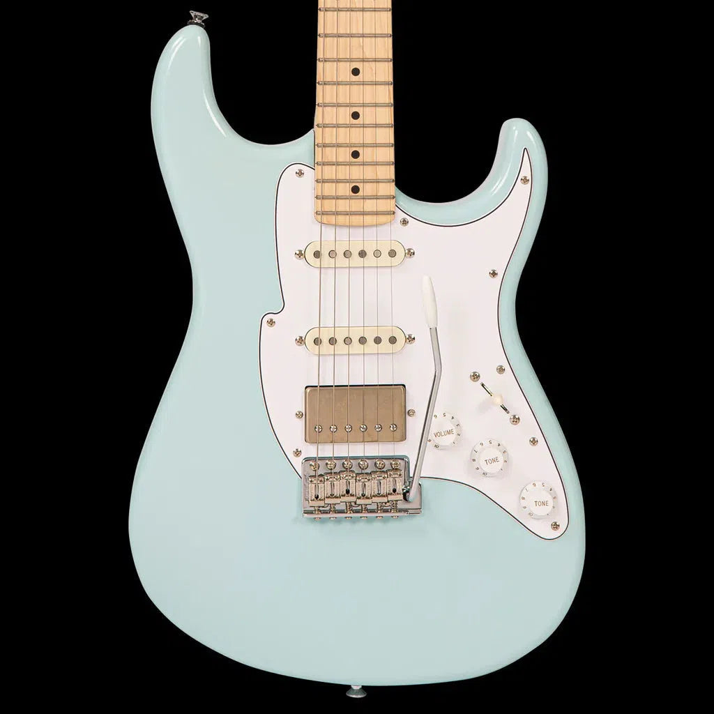 FRET KING CORONA CLASSIC GUITAR - LAGUNA BLUE (Includes Our £85 Pro Setup Free), Electric Guitar for sale at Richards Guitars.