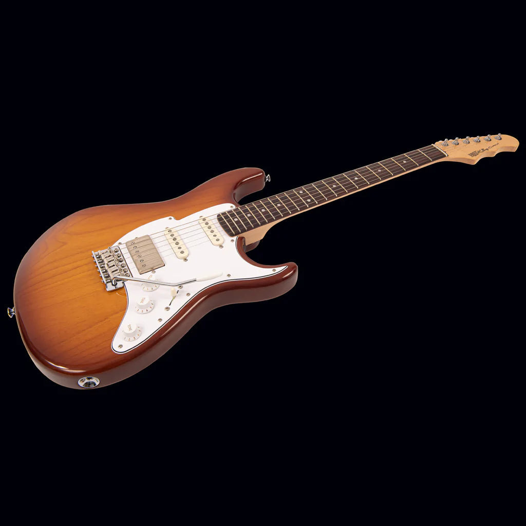 FRET KING CORONA CLASSIC GUITAR - VINTAGE SUNBURST (Includes Our £85 Pro Setup Free), Electric Guitar for sale at Richards Guitars.