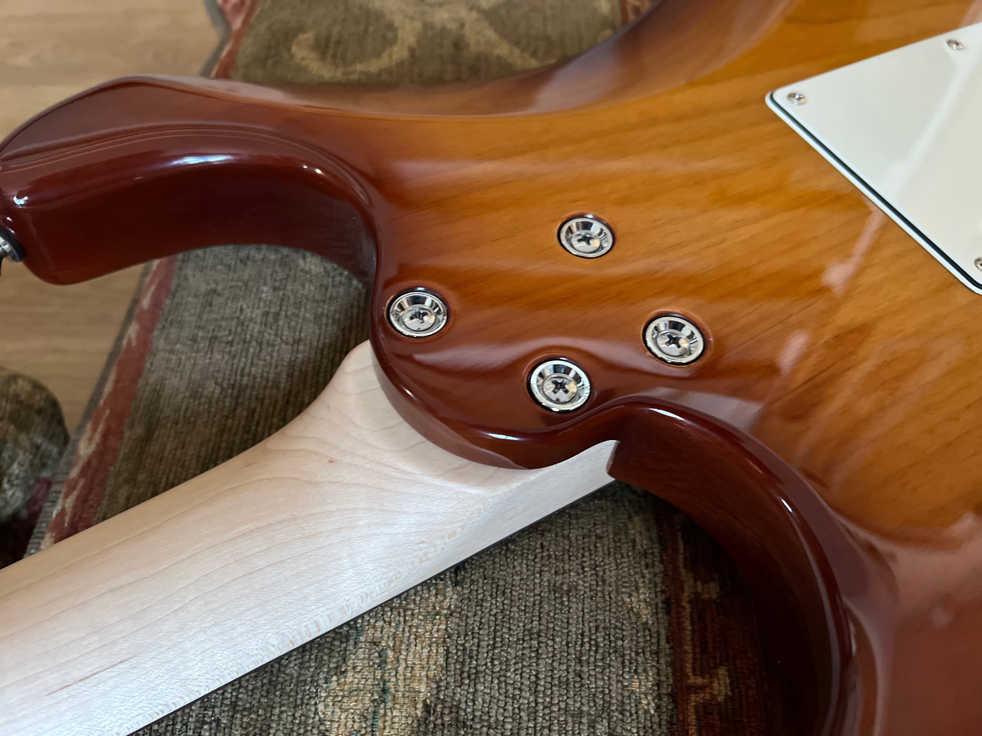 FRET KING CORONA CLASSIC GUITAR - VINTAGE SUNBURST (Includes Our £85 Pro Setup Free), Electric Guitar for sale at Richards Guitars.