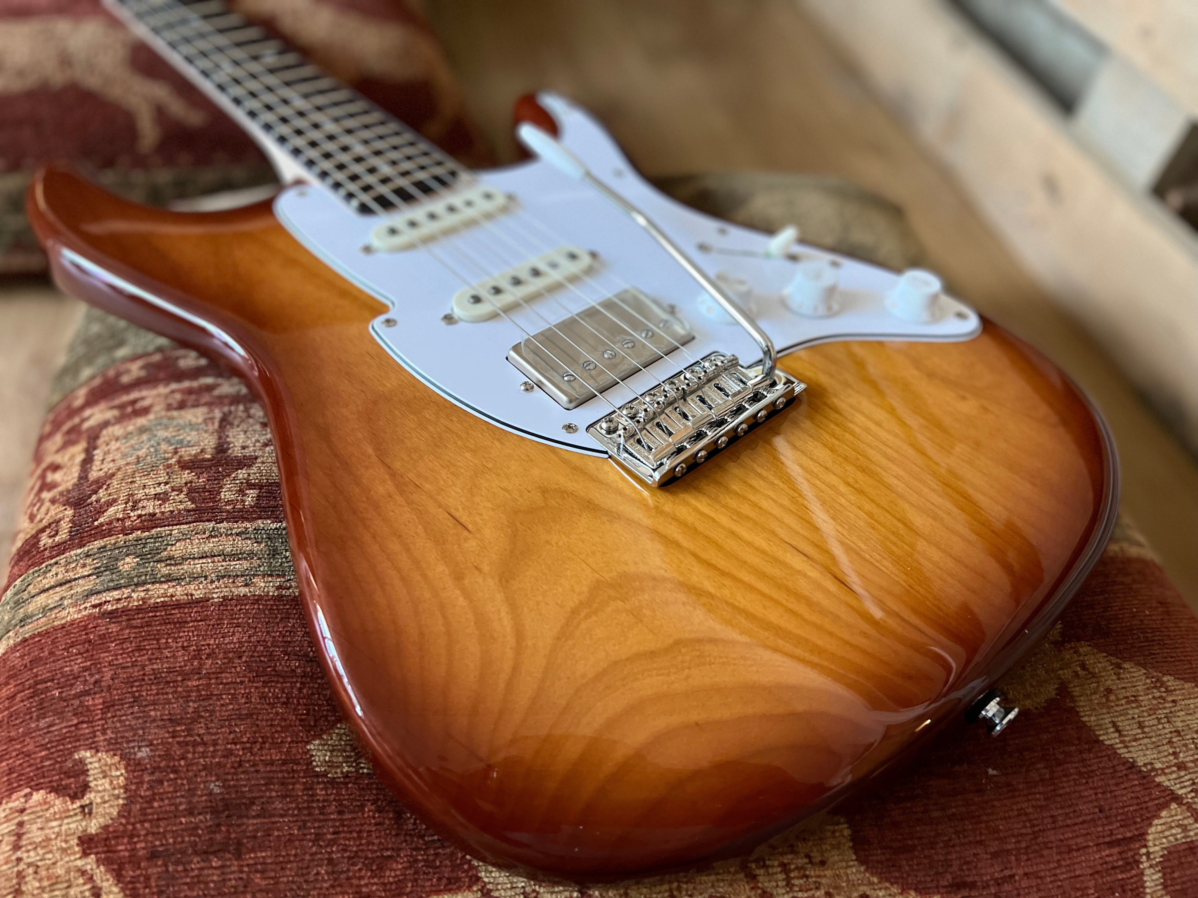 FRET KING CORONA CLASSIC GUITAR - VINTAGE SUNBURST (Includes Our £85 Pro Setup Free), Electric Guitar for sale at Richards Guitars.