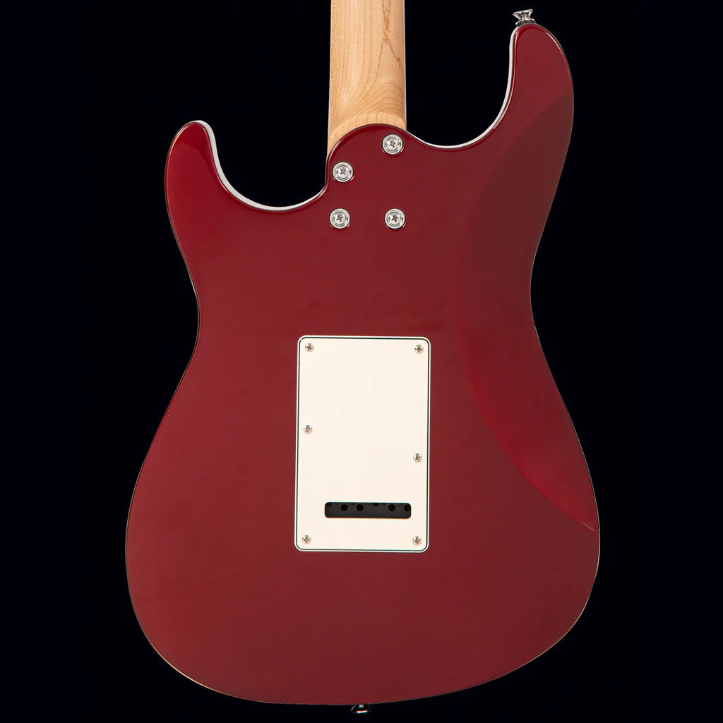 FRET KING CORONA CUSTOM GUITAR - CANDY APPLE RED (Includes Our £85 Pro Setup Free), Electric Guitar for sale at Richards Guitars.