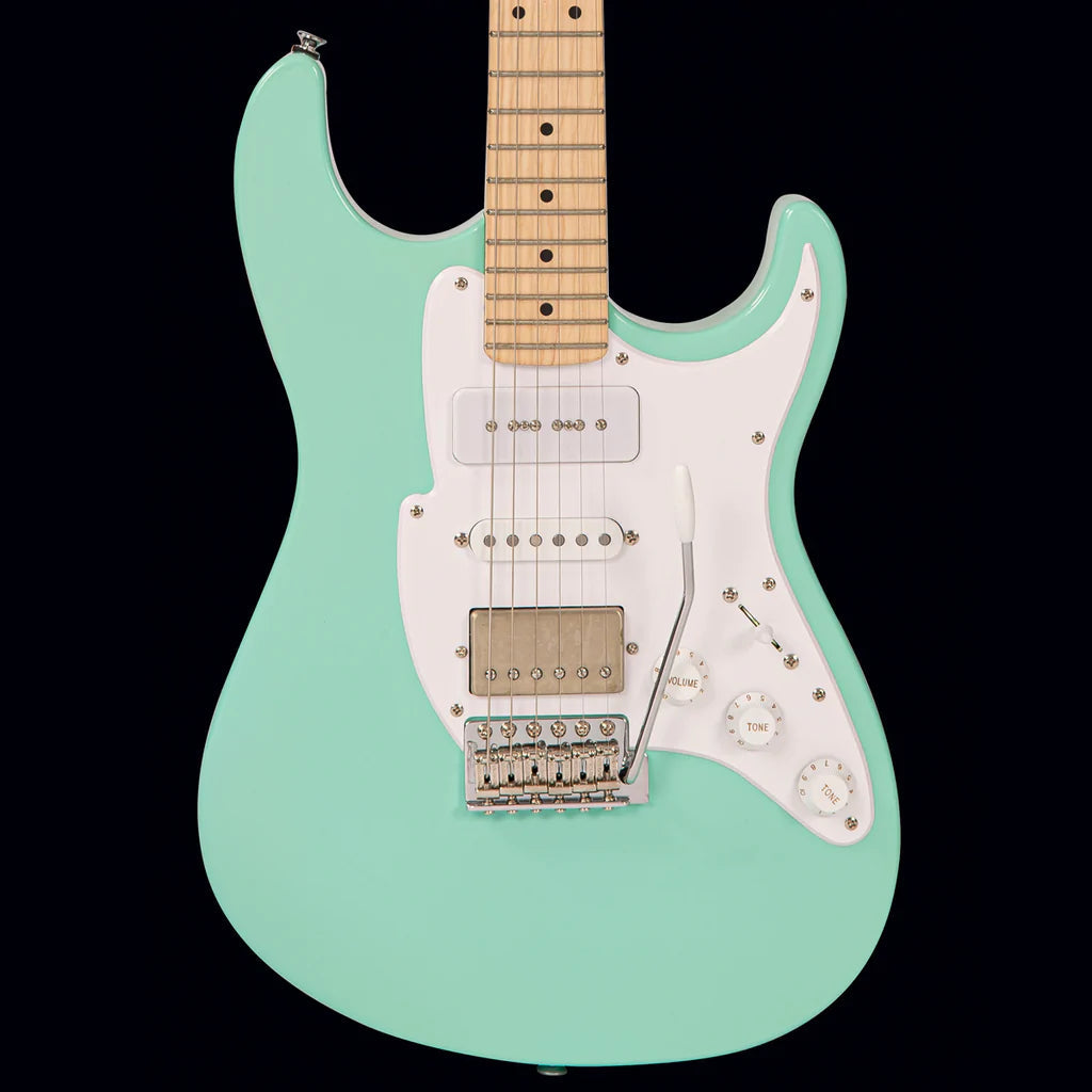 FRET KING CORONA CUSTOM GUITAR - VENTURA GREEN (Includes Our £85 Pro Setup Free), Electric Guitar for sale at Richards Guitars.