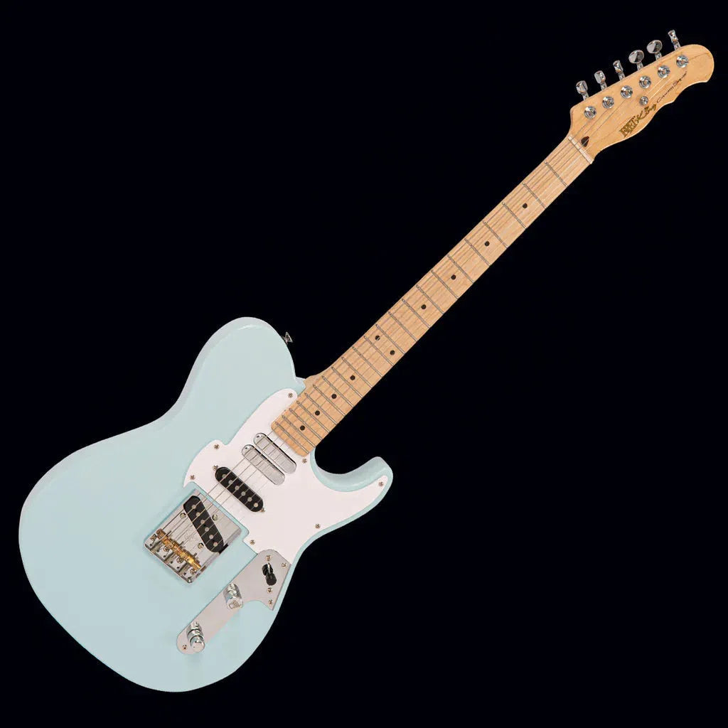 FRET KING COUNTRY SQUIRE MUSIC ROW - LAGUNA BLUE (Includes Our £85 Pro Setup Free), Electric Guitar for sale at Richards Guitars.