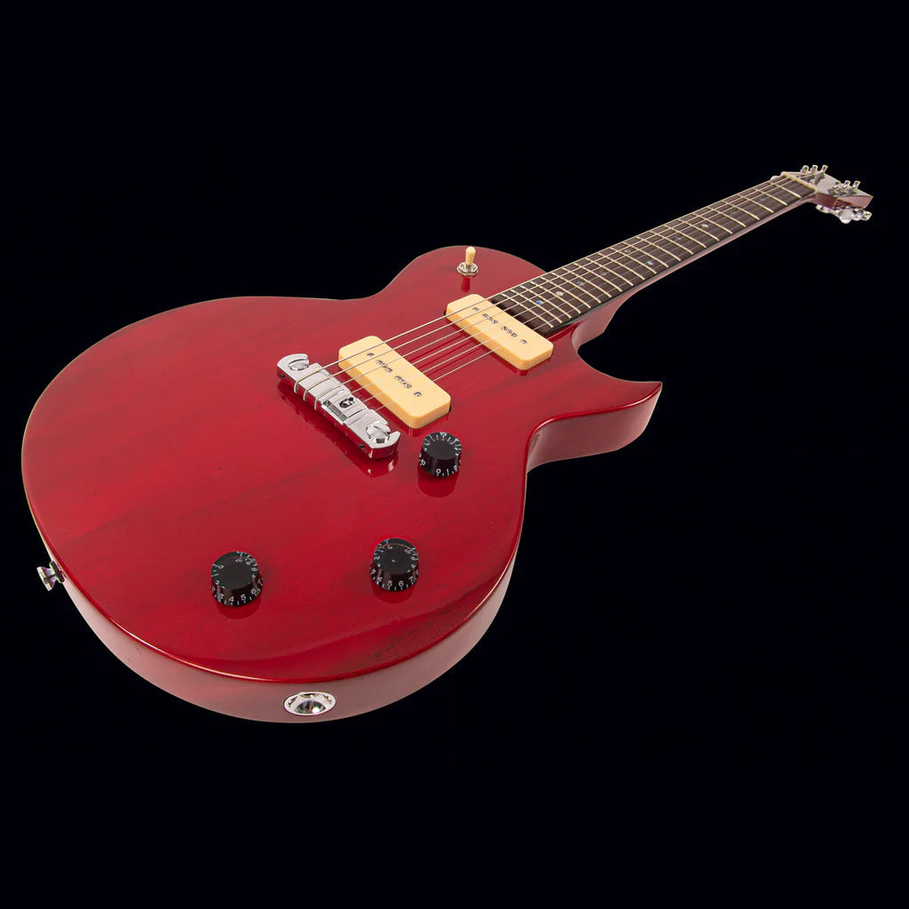 FRET KING ECLAT STANDARD GUITAR - CHERRY RED (Includes Our £85 Pro Setup Free), Electric Guitar for sale at Richards Guitars.