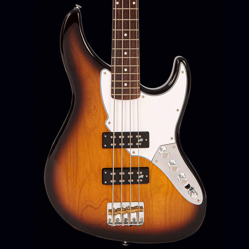 FRET KING PERCEPTION CUSTOM 4 STRING BASS - ORIGINAL CLASSIC BURST (Includes Our £85 Pro Setup Free), Electric Guitar for sale at Richards Guitars.