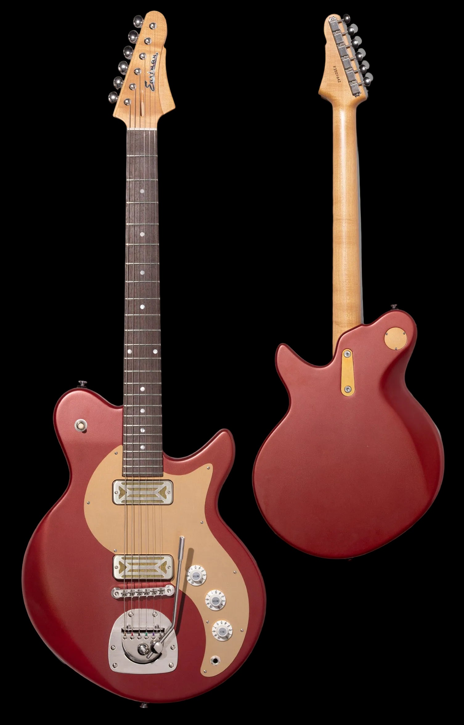 Eastman Fullertone Offset '62 Dakota Red  (Price inc. Custom Pro Setup Package)