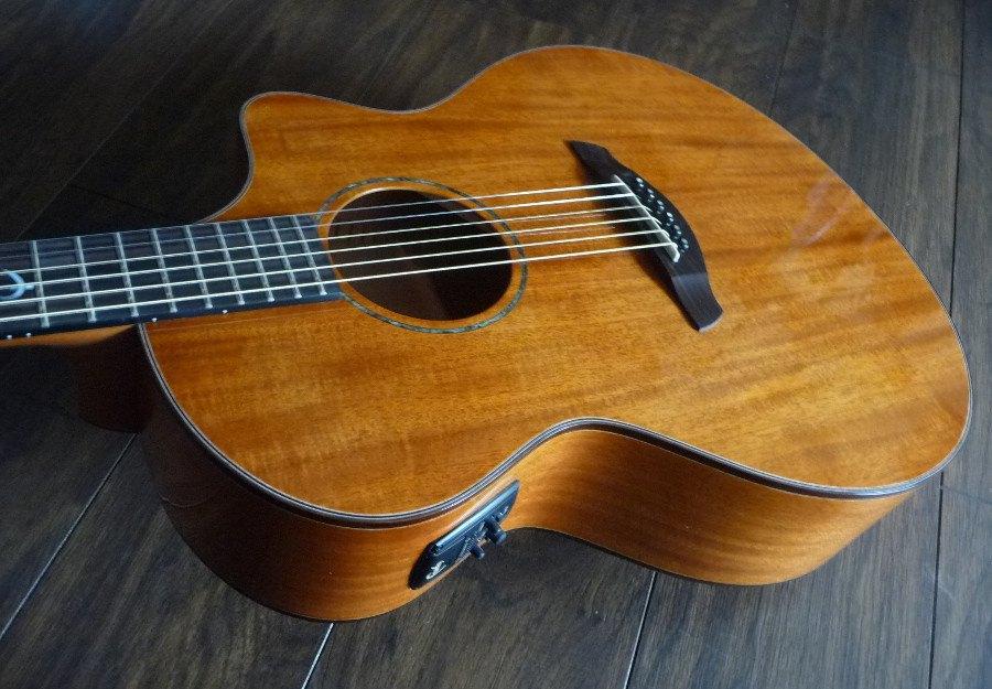 Faith FNCEMG Electro Acoustic Guitar, Neptune Cutaway Electro Mahogany, Electro Acoustic Guitar for sale at Richards Guitars.