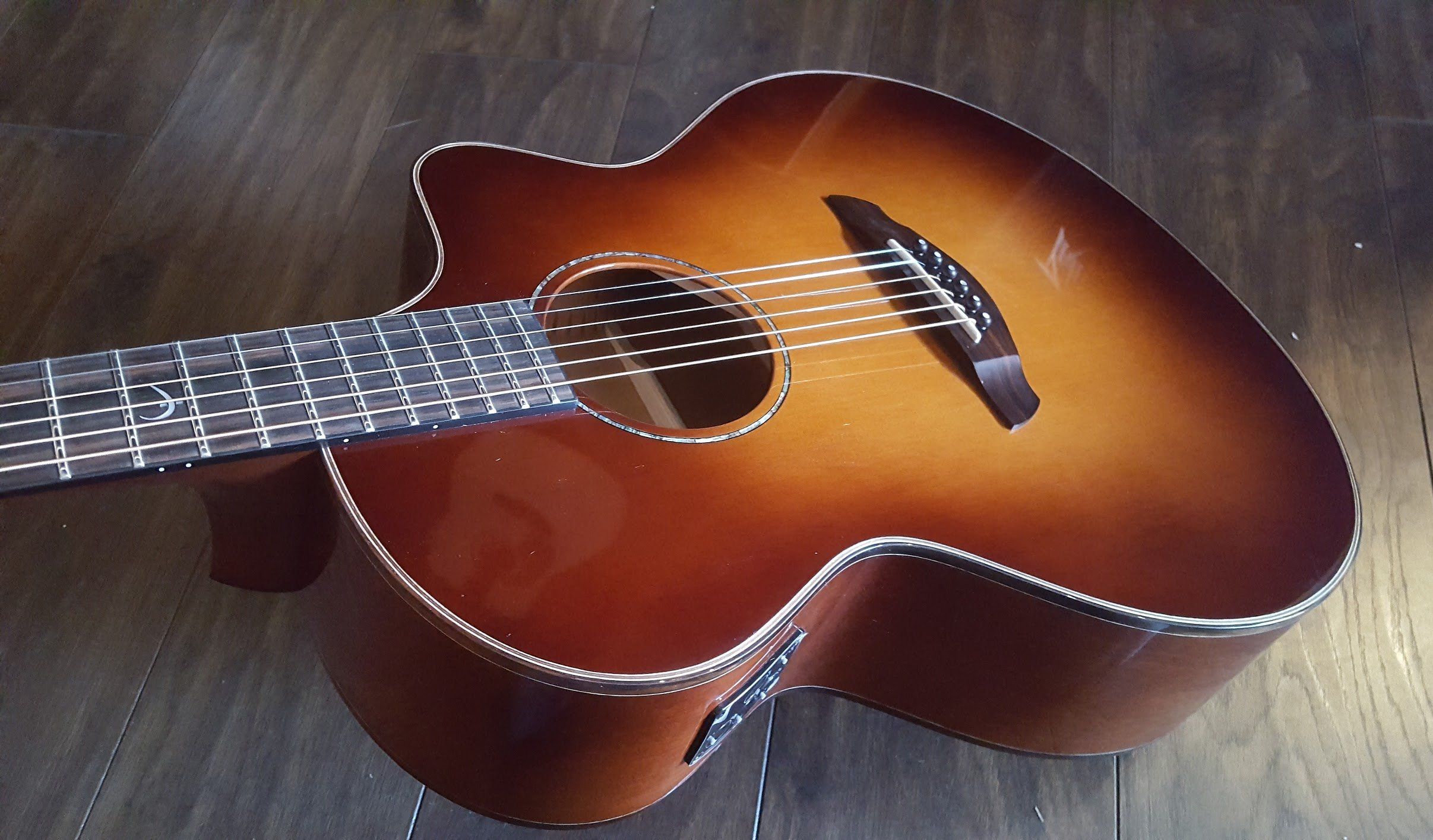 Faith FNCESB45 Electro Acoustic Guitar with 45mm Nut, Electro Acoustic Guitar for sale at Richards Guitars.