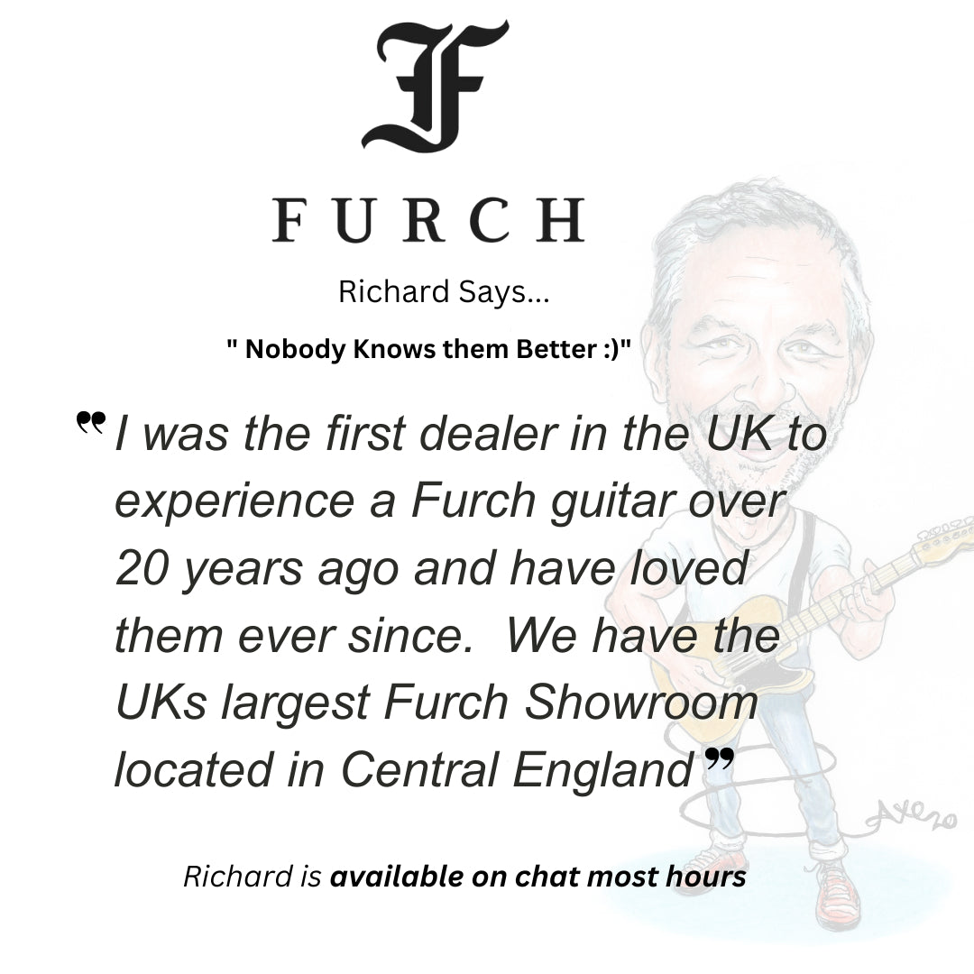 Furch Blue BARc CM Cutaway Bartitone Acoustic Guitar, Acoustic Guitar for sale at Richards Guitars.