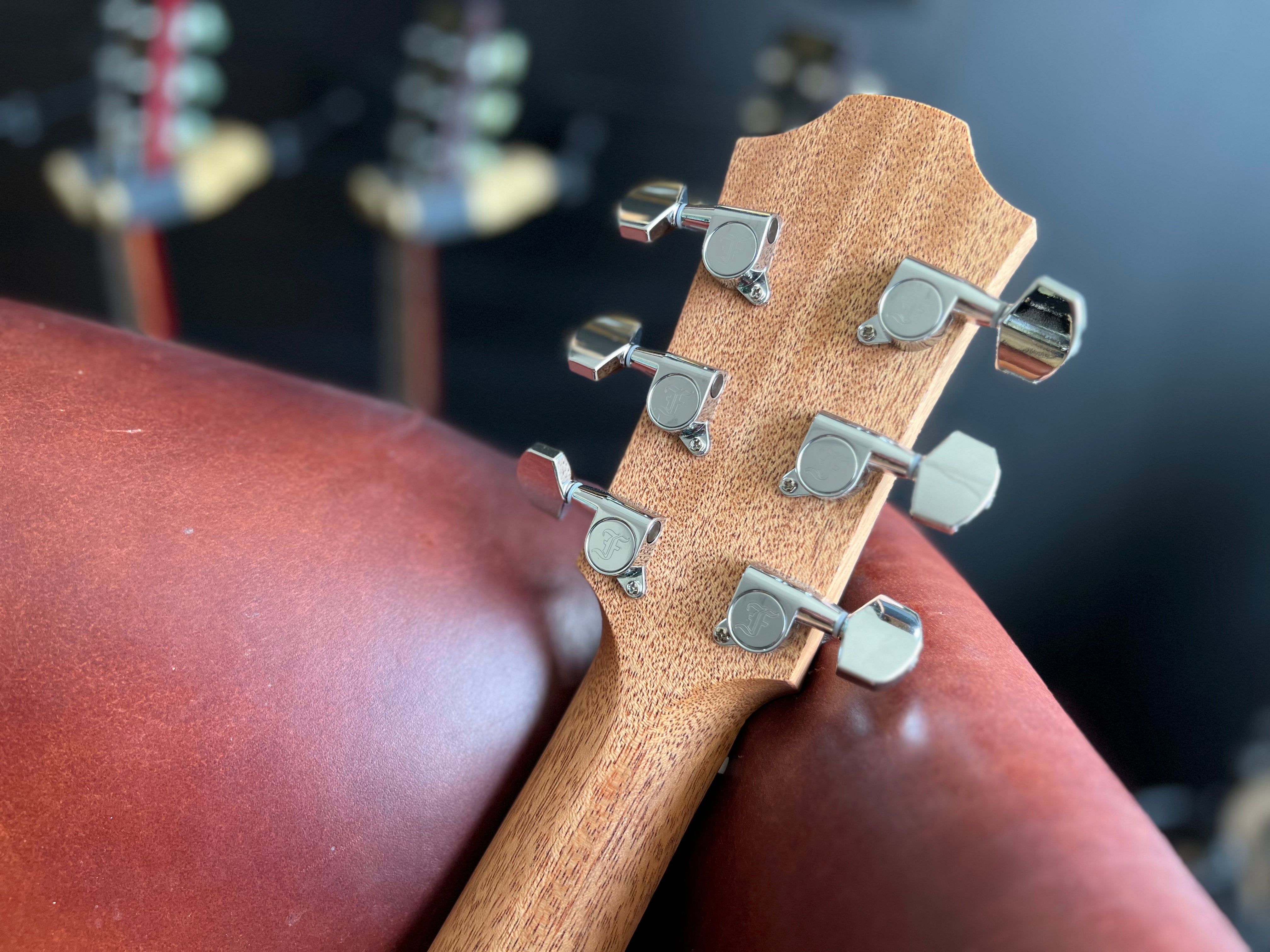 Furch Blue OM MM (OM Body / All Mahogany) Acoustic Guitar, Acoustic Guitar for sale at Richards Guitars.