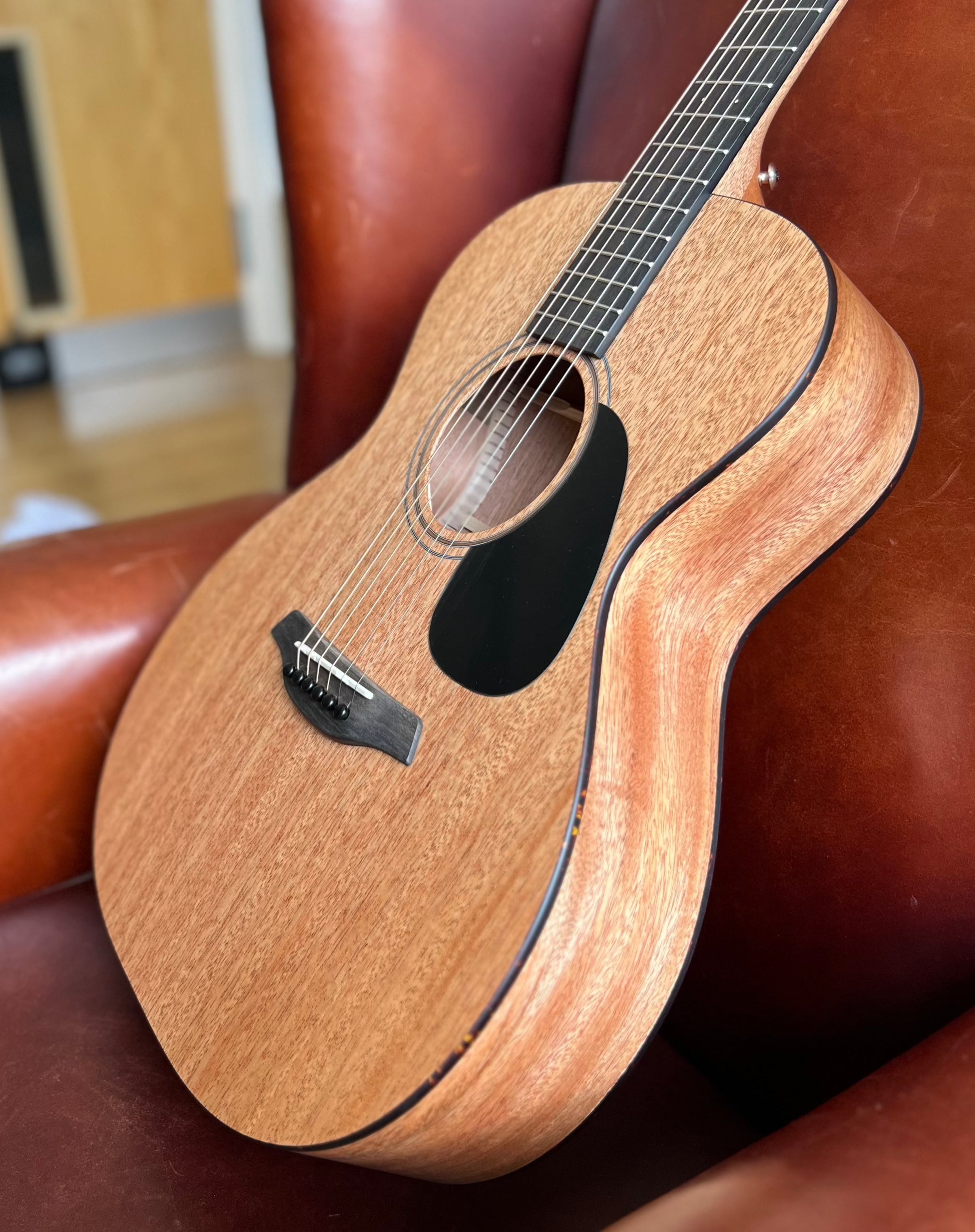 Furch Blue OM MM (OM Body / All Mahogany) Acoustic Guitar, Acoustic Guitar for sale at Richards Guitars.