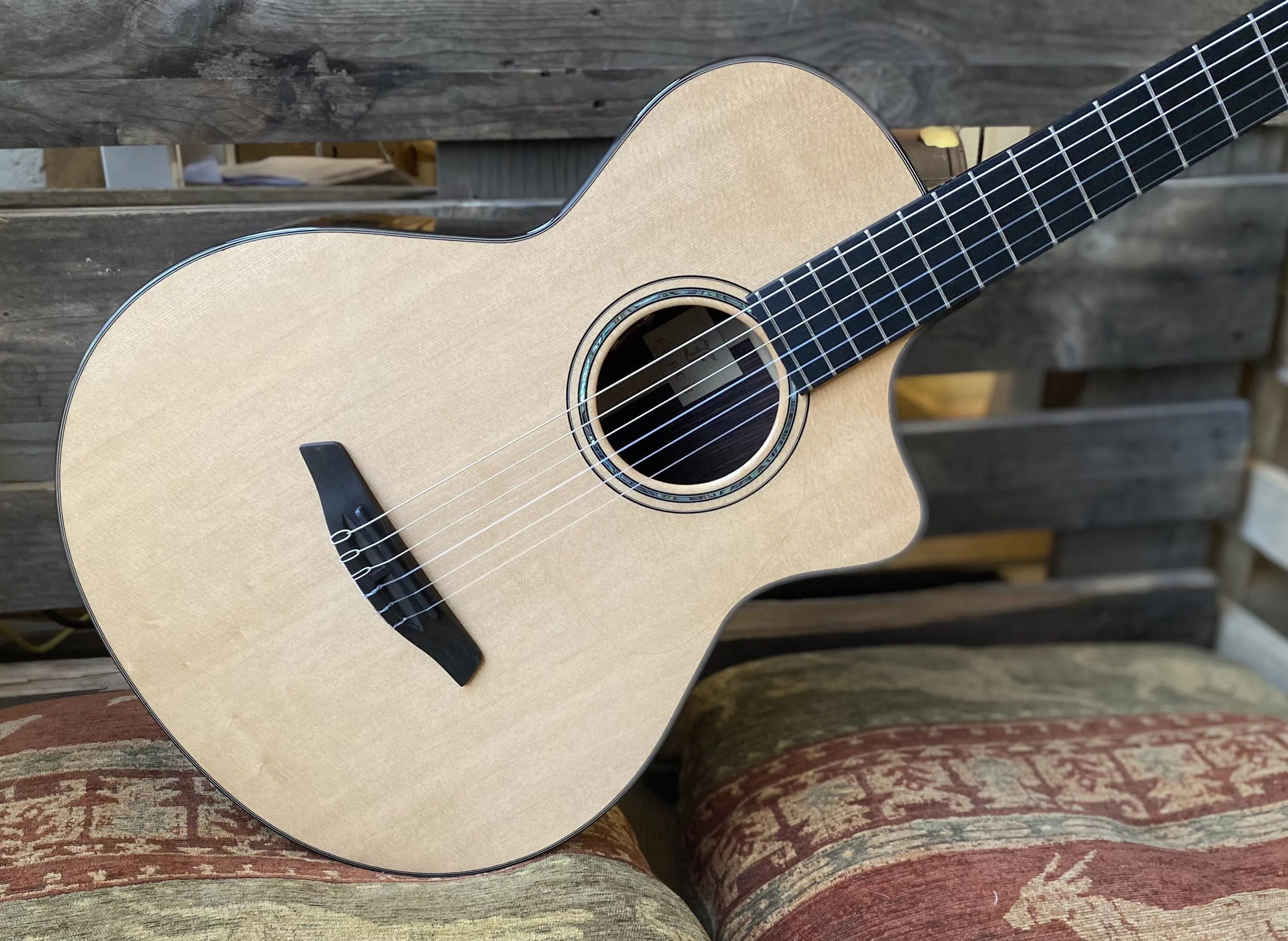 Furch GN4CR EAS-VTC Electro Nylon String Hybrid Cutaway Classic, Electro Nylon Strung Guitar for sale at Richards Guitars.