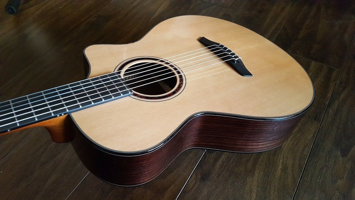 Furch GN4CR EAS-VTC Electro Nylon String Hybrid Cutaway Classic, Electro Nylon Strung Guitar for sale at Richards Guitars.