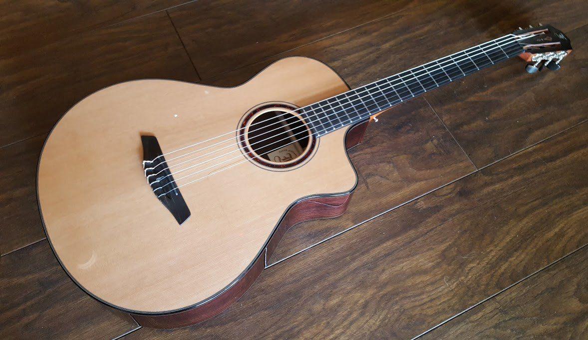 Furch GN4CR EAS-VTC Electro Nylon String Hybrid Cutaway Classic, Electro Nylon Strung Guitar for sale at Richards Guitars.