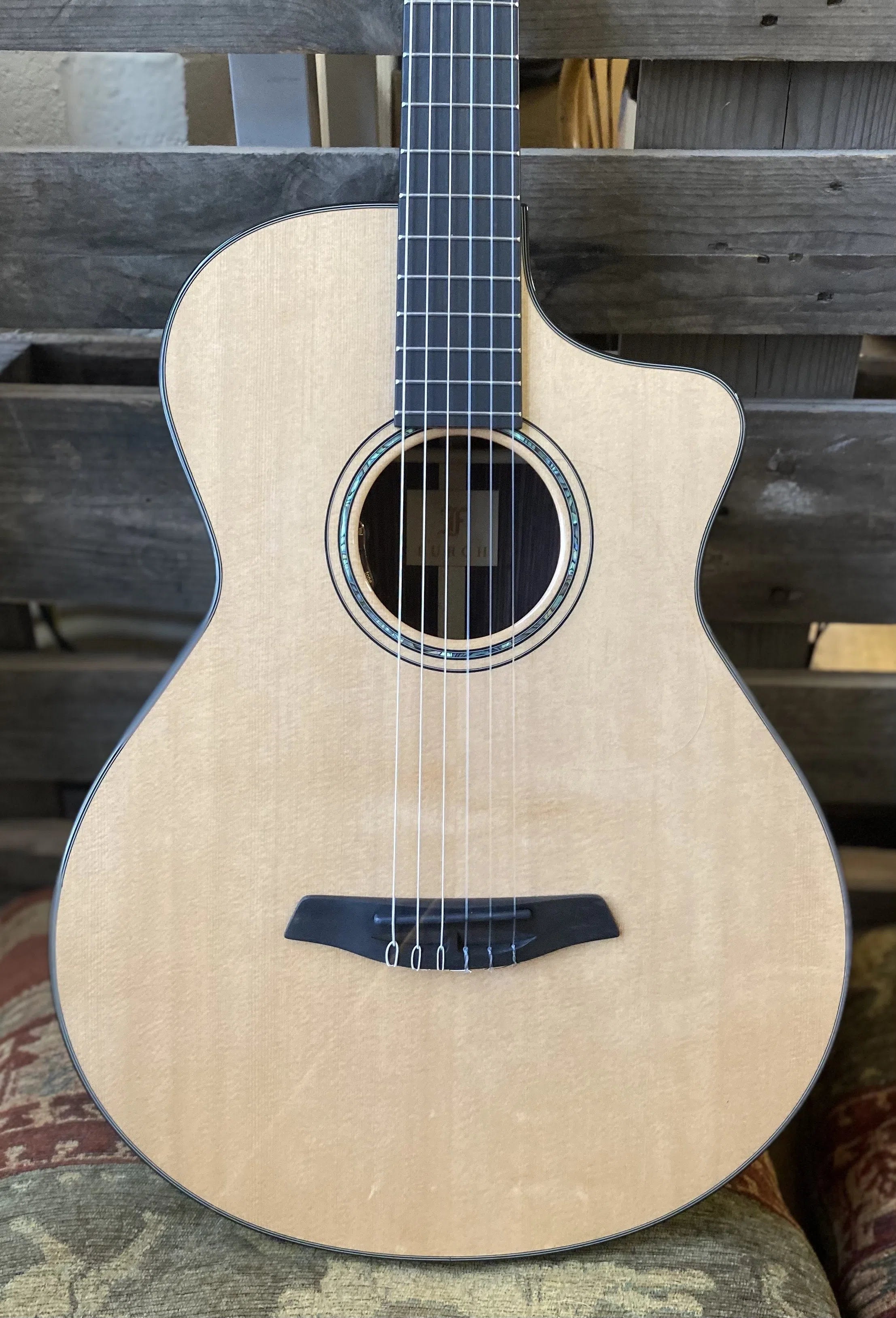 Furch GN4CR Nylon String Hybrid Cutaway Classic, Nylon Strung Guitar for sale at Richards Guitars.