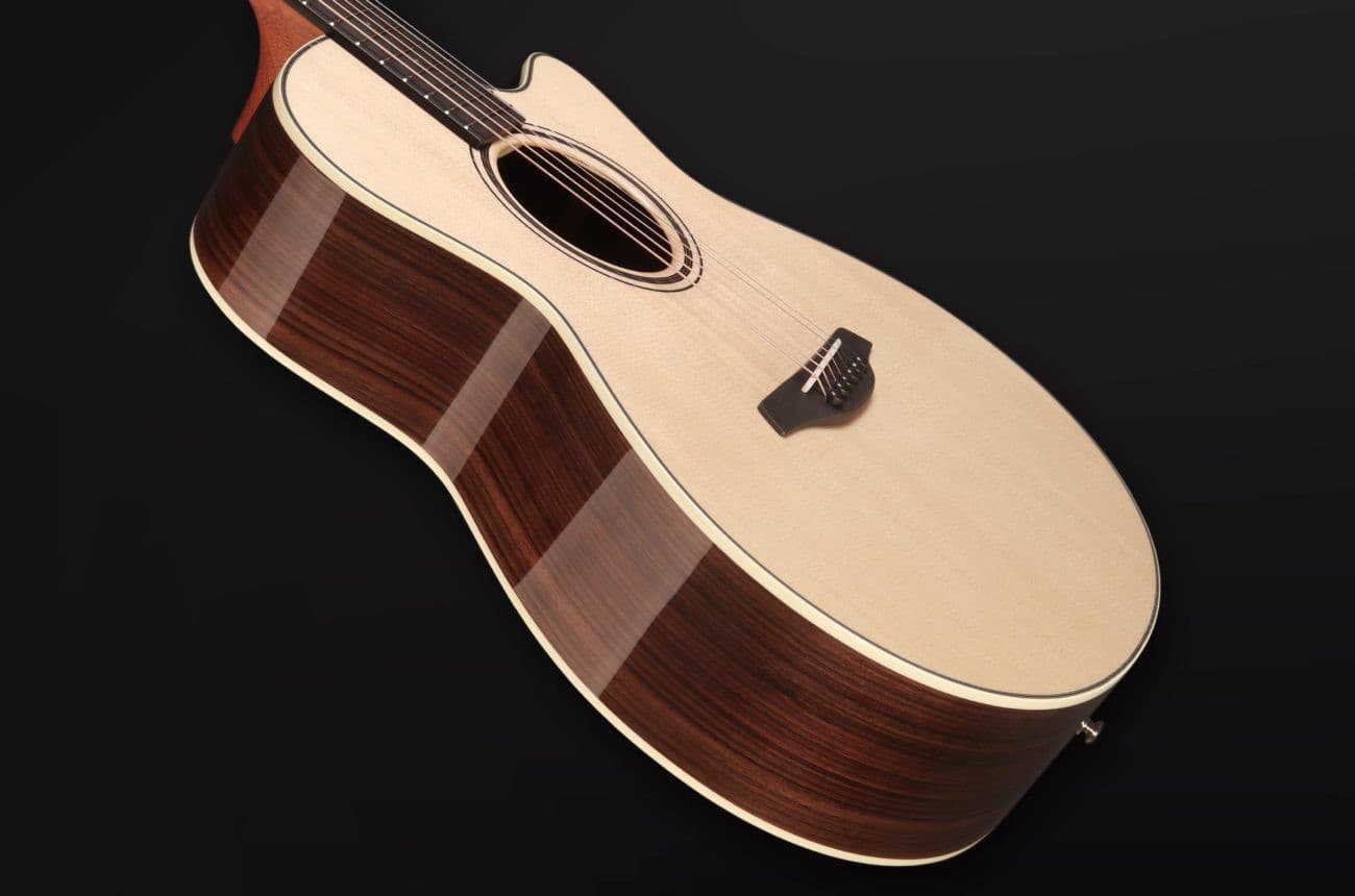 Furch Green OMc-SR Orchestra model  (cutaway) Acoustic Guitar, Acoustic Guitar for sale at Richards Guitars.