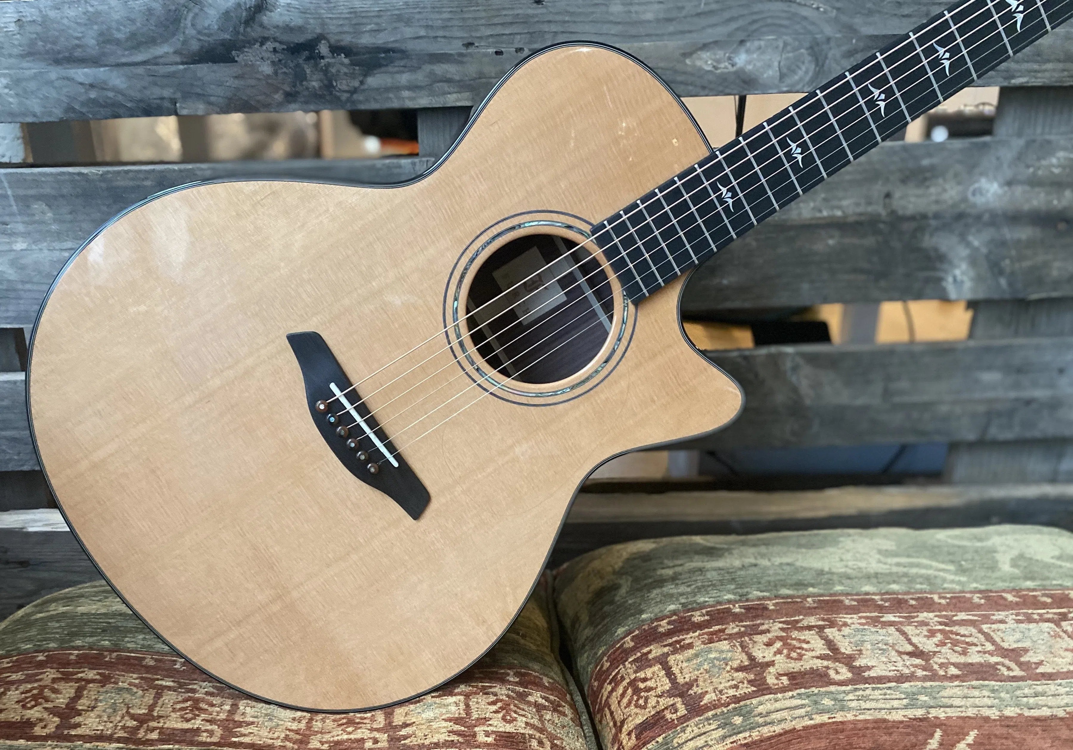 Furch Yellow Gc-CR 12 String Acoustic Guitar Including UK Exclusive Inlays & Over £100 Of Added Value FREE, Acoustic Guitar for sale at Richards Guitars.