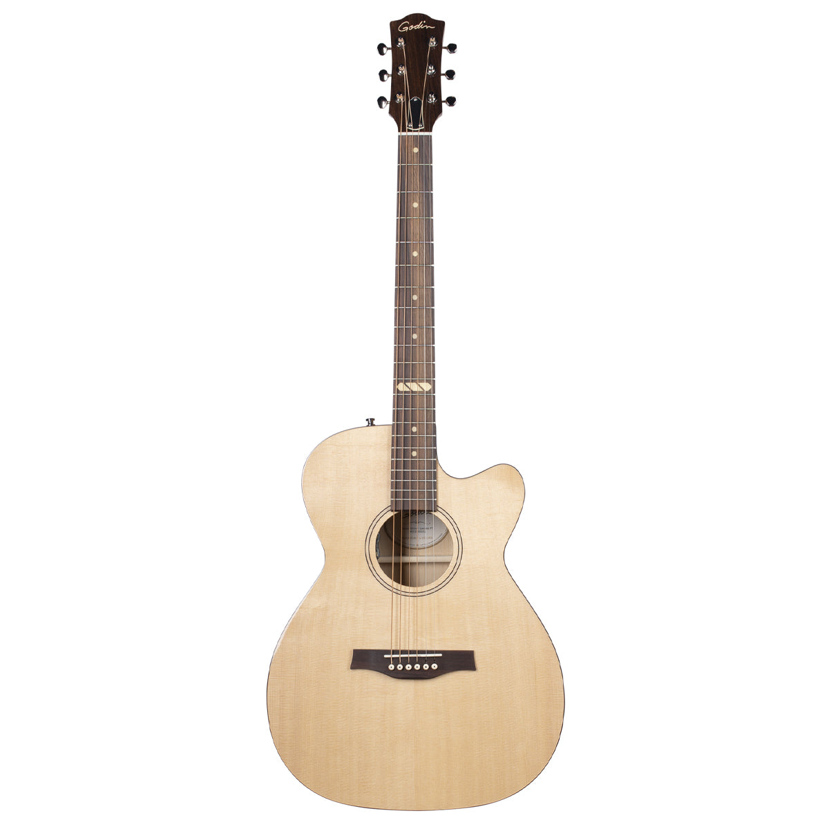 Godin Fairmount CW Electro-Acoustic Guitar ~ Flame Maple, Electro Acoustic Guitar for sale at Richards Guitars.