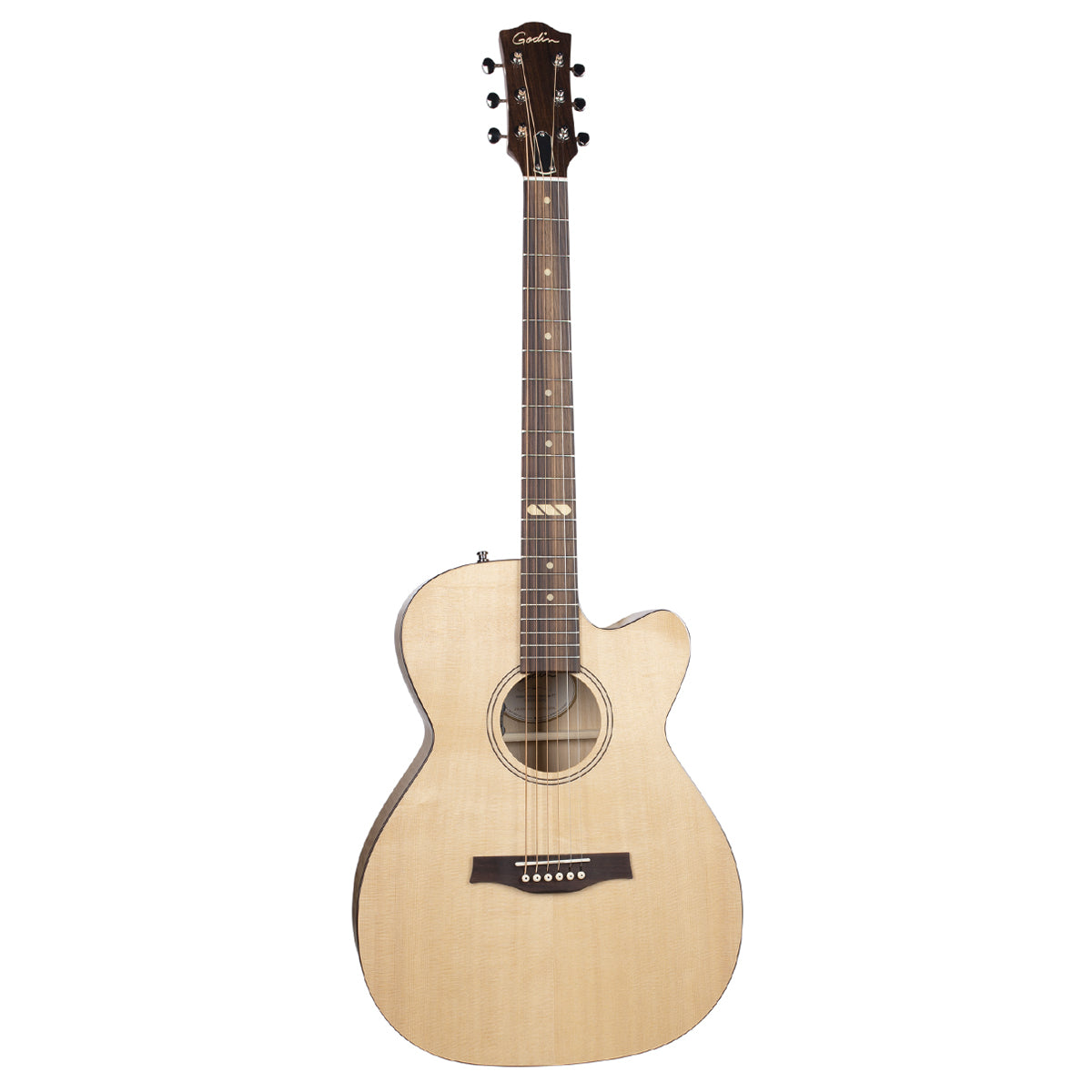 Godin Fairmount CW Electro-Acoustic Guitar ~ Flame Maple, Electro Acoustic Guitar for sale at Richards Guitars.