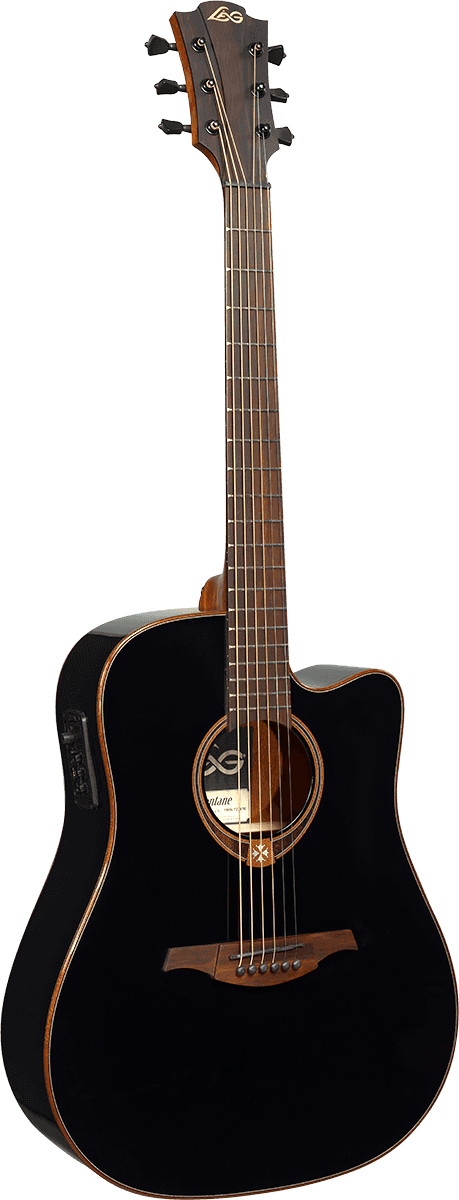 Tramontane 118 Black - Dreadnought Cutaway Electro