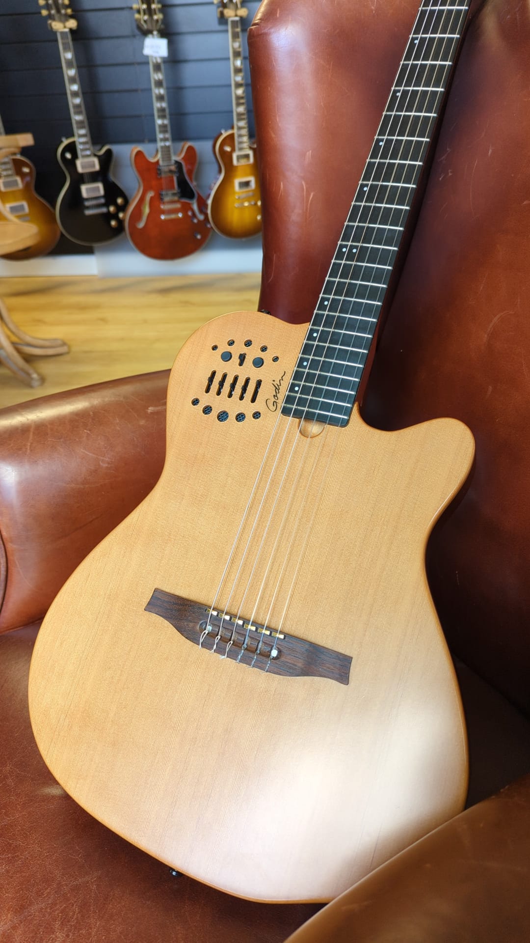 Godin ACS with synth access (Used), Electro Nylon Strung Guitar for sale at Richards Guitars.