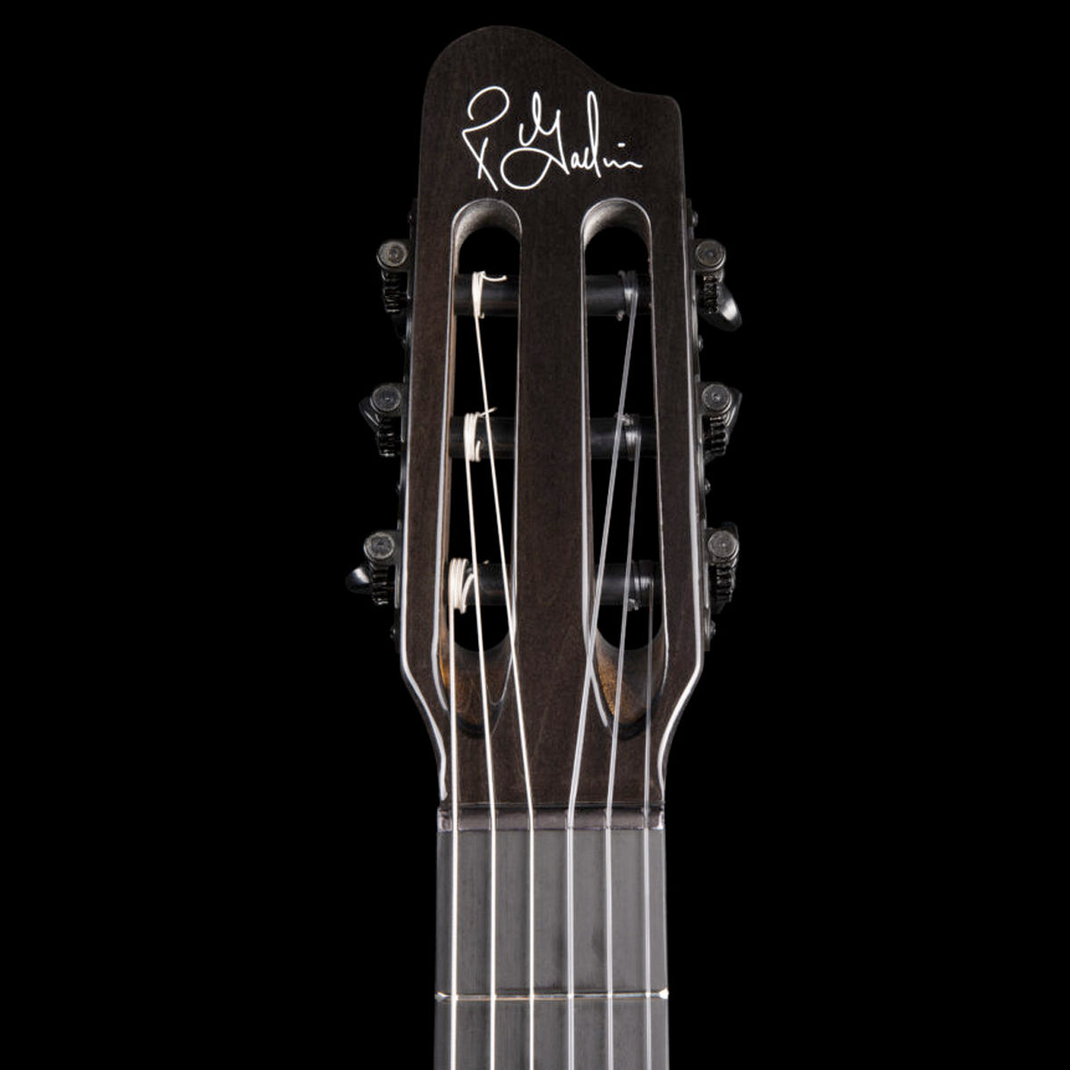 Godin Arena Pro Cutaway Bourbon Burst Nylon String Electro Guitar ~ Onyx Black with EQ, Electro Nylon Strung Guitar for sale at Richards Guitars.