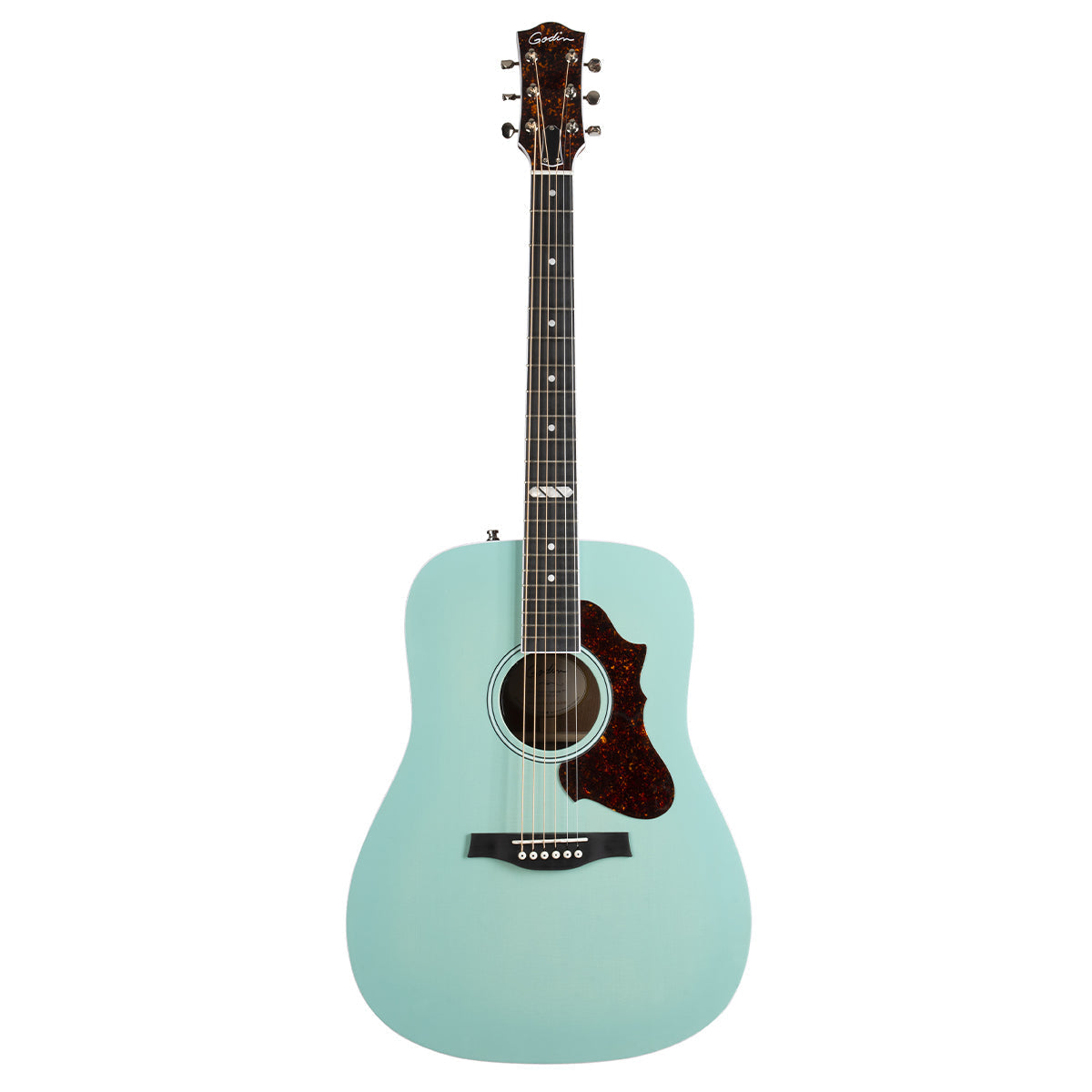 Godin Imperial GT Electro-Acoustic Guitar with Bag ~ Laguna Blue, Electro Acoustic Guitar for sale at Richards Guitars.