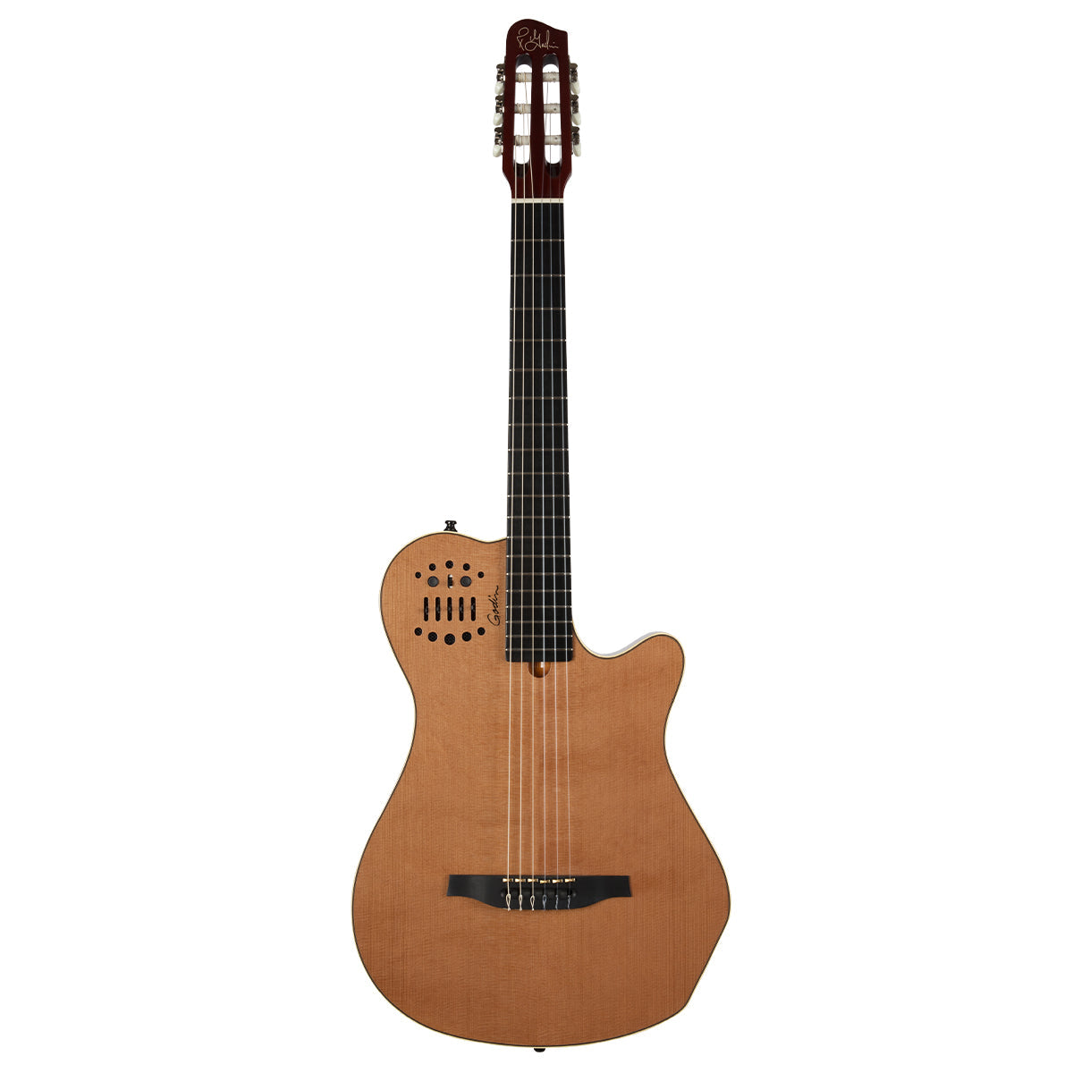 Godin Multiac Grand Concert HG Guitar, Electro Nylon Strung Guitar for sale at Richards Guitars.