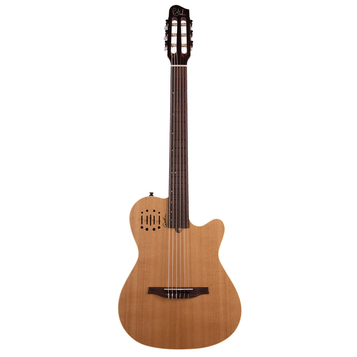 Godin Multiac Nylon Encore Guitar ~ Natural, Electro Nylon Strung Guitar for sale at Richards Guitars.