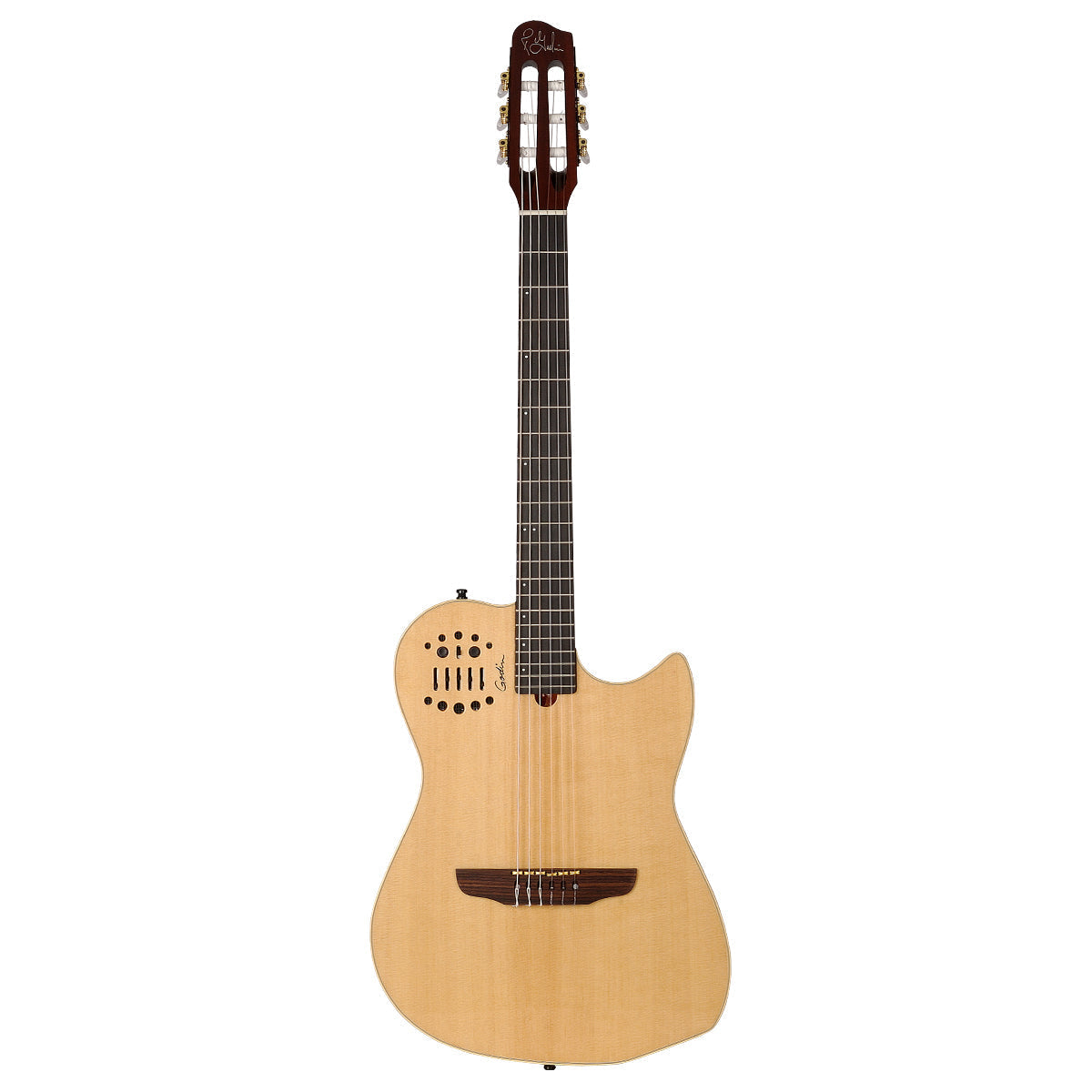 Godin Multiac Nylon Guitar ~ Natural, Electro Nylon Strung Guitar for sale at Richards Guitars.