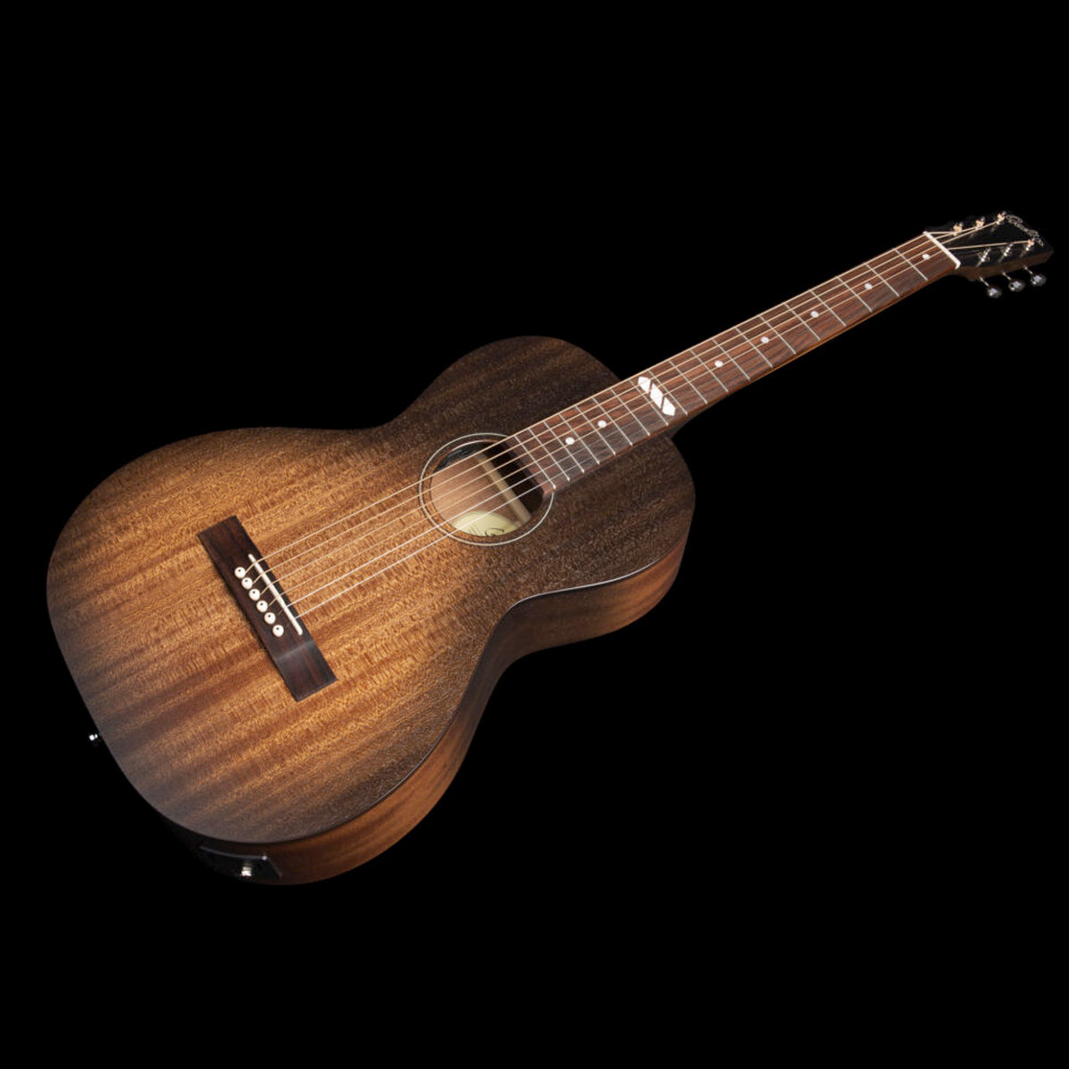 Godin Parlour LTD Mahogany Electro-Acoustic Guitar ~ Black Burst, Electro Acoustic Guitar for sale at Richards Guitars.